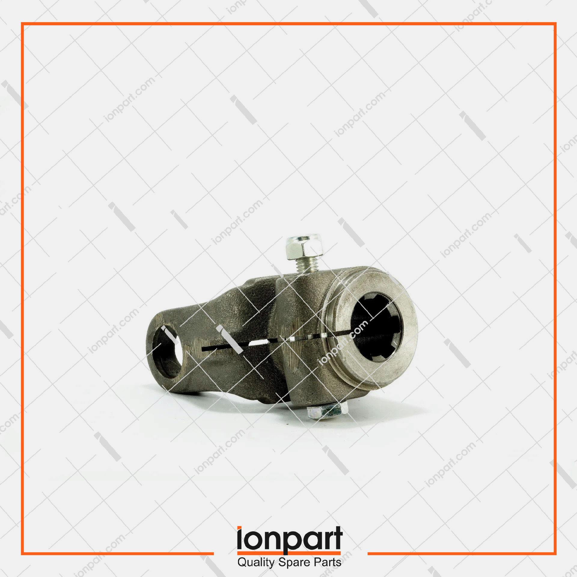 Cardan Shaft (6 Spline - Bolt Tightening) Yoke Compatible With Gallignani Hay Baler