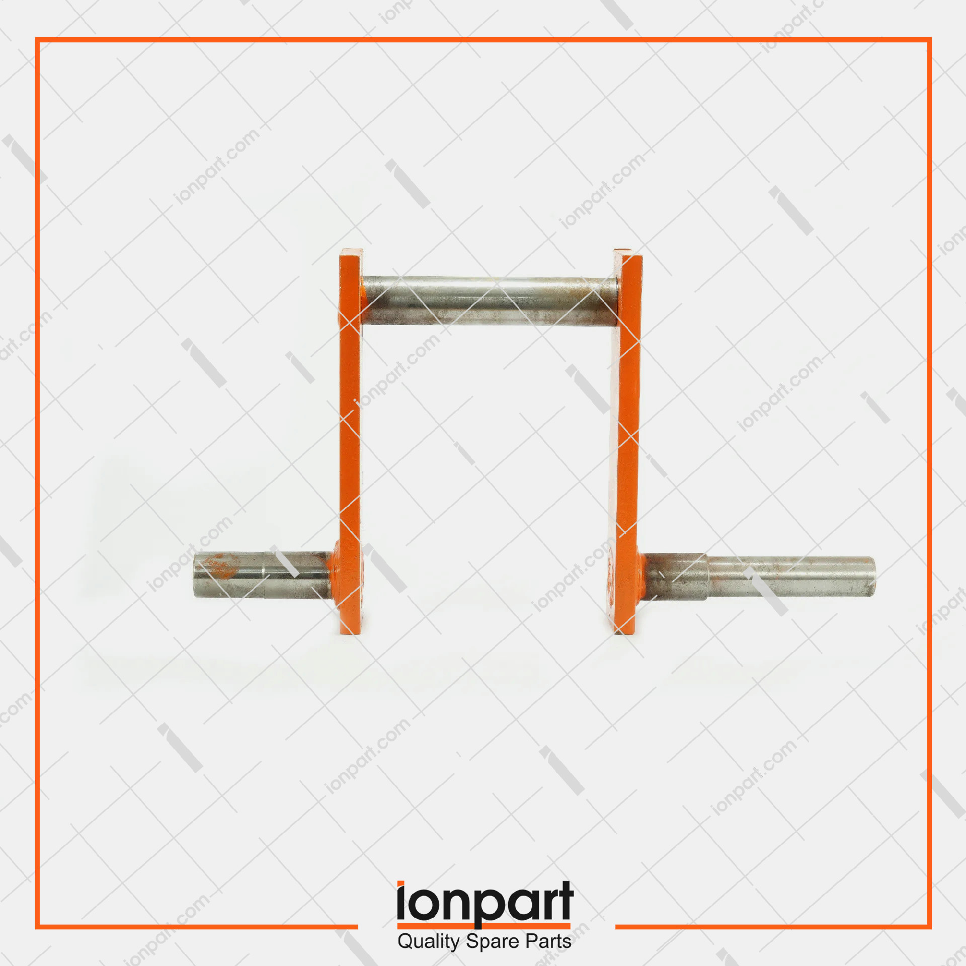 Left Fork Crankshaft Shaft Compatible With Gallignani Hay Baler 06.08.025