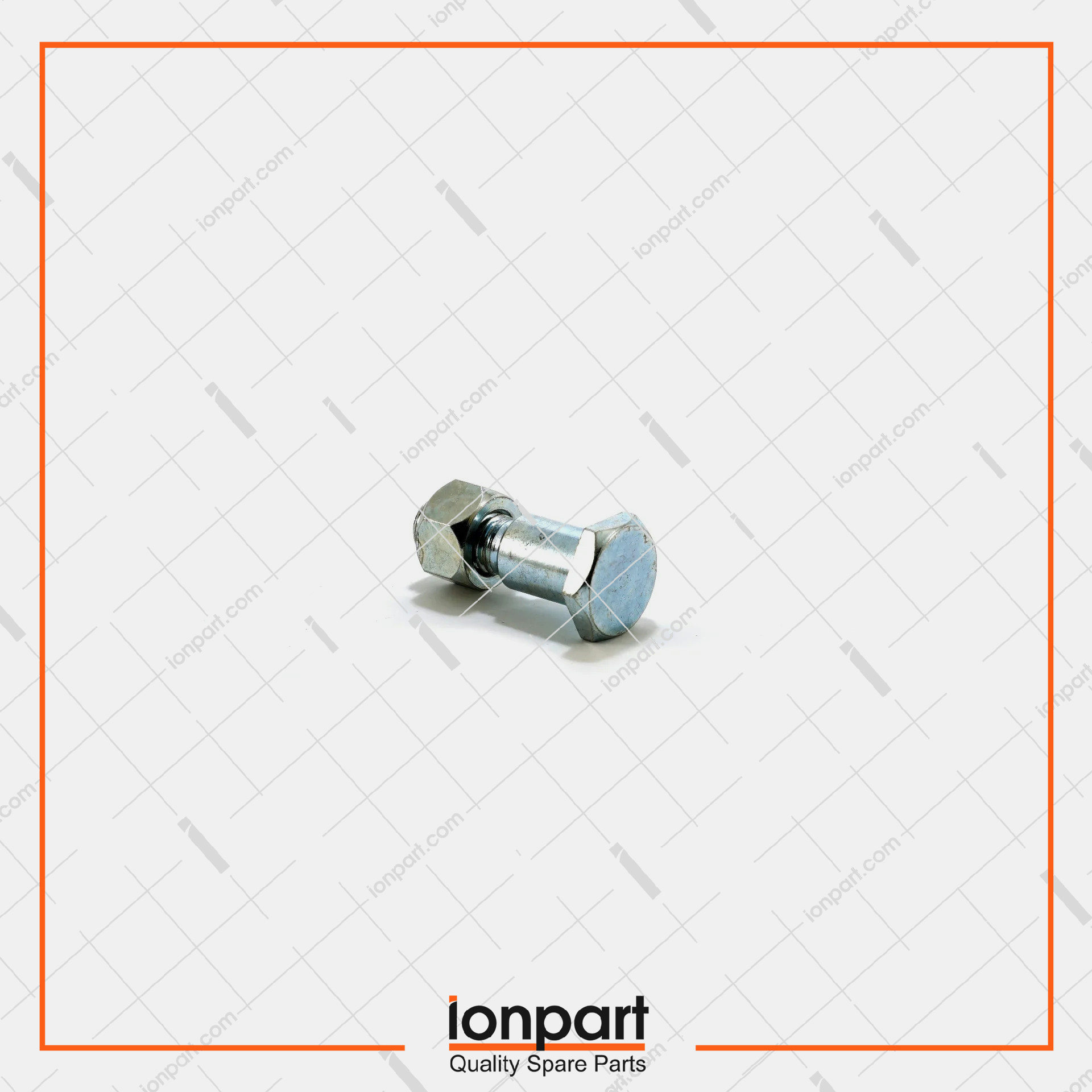 Pick-Up Pin and Nut Compatible With Gallignani Hay Baler 19.05.222 + 88.51.161