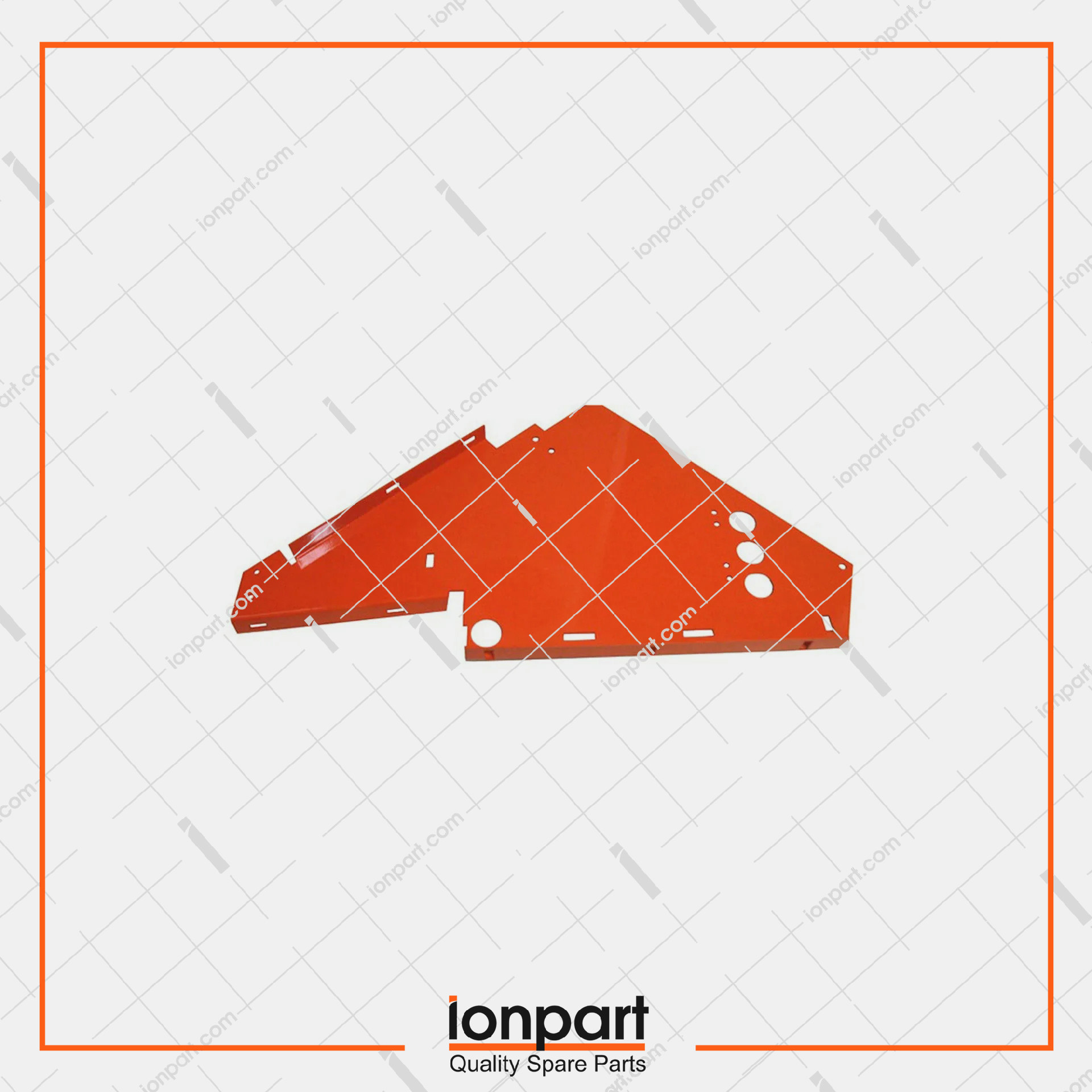 Rear Protection Side Compatible With Gallignani Hay Baler 06.17.151