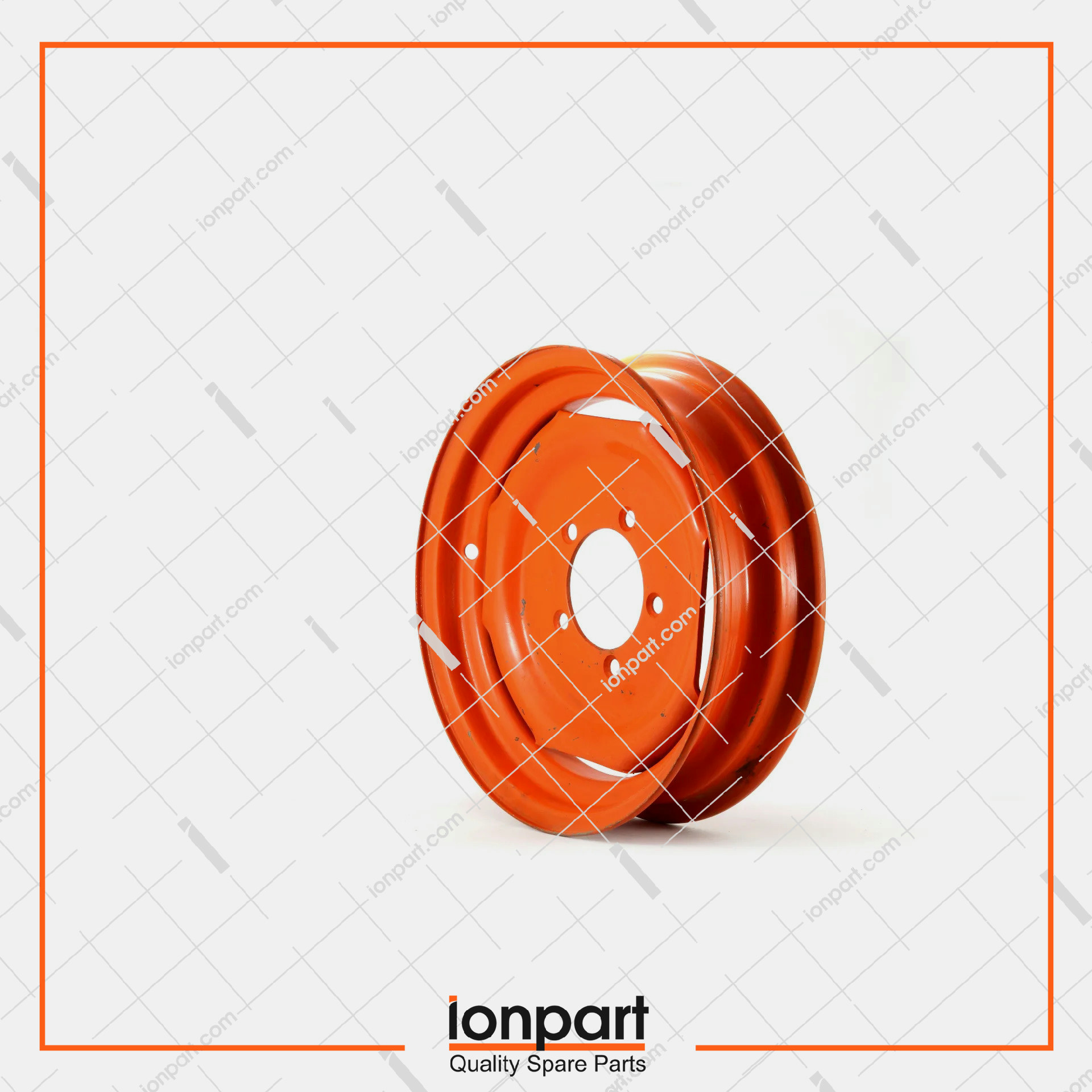 Right Wheel Rim (Before 2002) Compatible With Gallignani Hay Baler 88.75.303