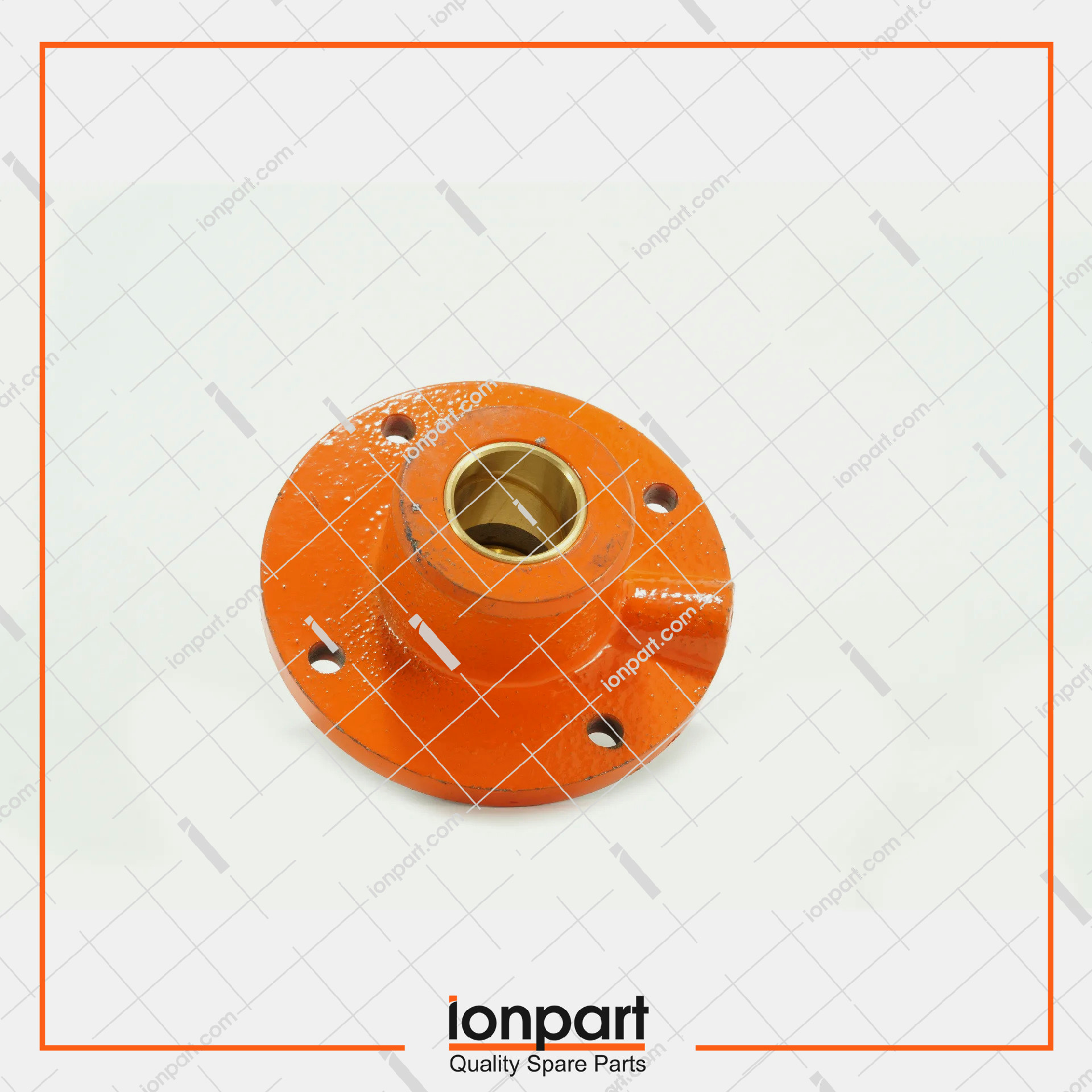 Pickup Support and Bushing Compatible With Gallignani Hay Baler 05.05.017 + 88.80.013
