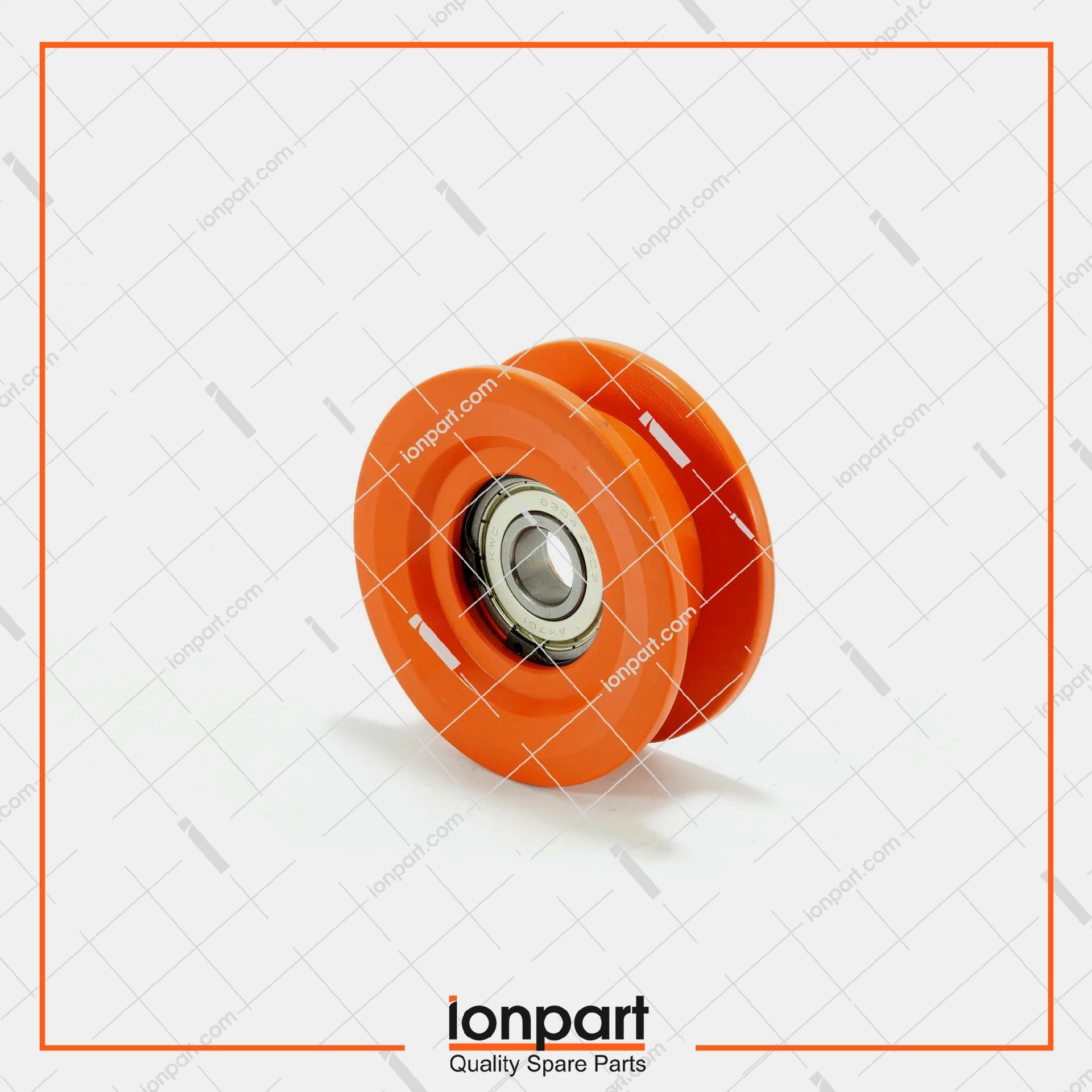 Pickup Transmission Plastic Pulley with Bearing Compatible With Gallignani Hay Baler
