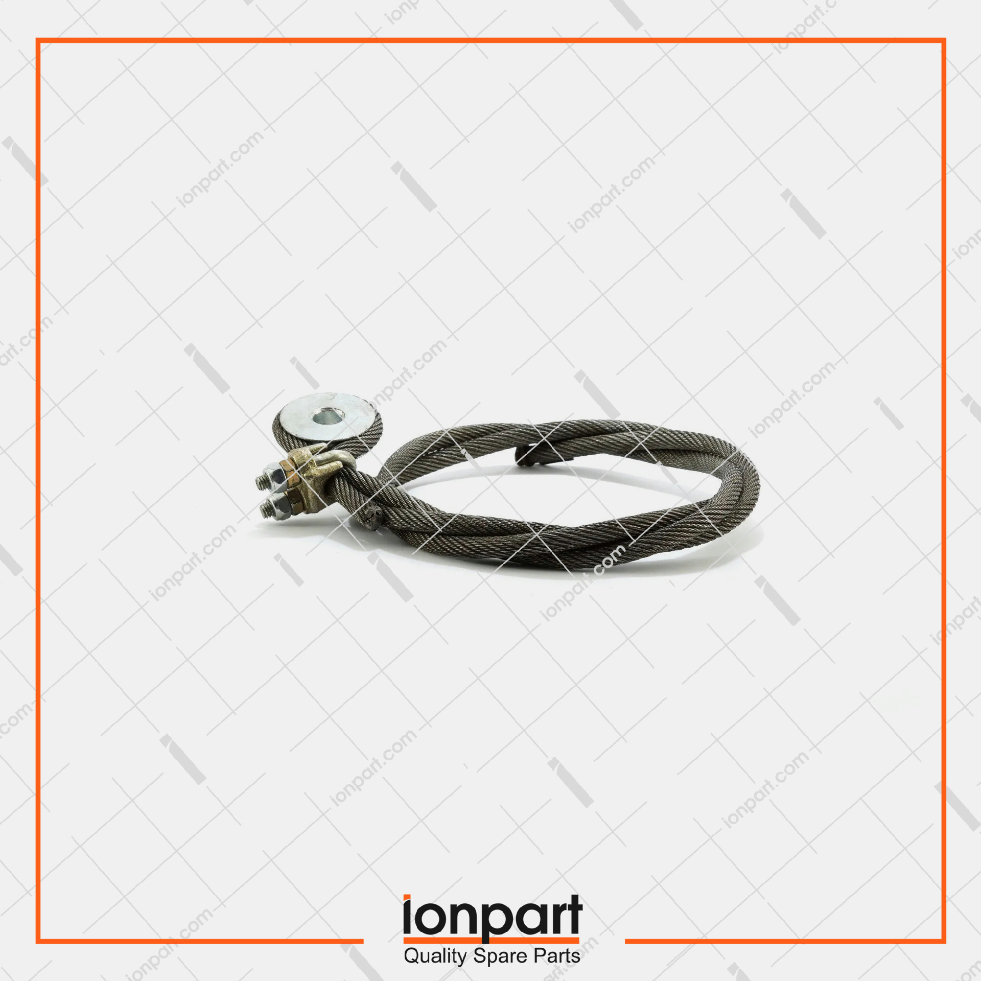 Lifting Jack Cable Compatible With Gallignani Hay Baler 88.57.035 - 88.57.026