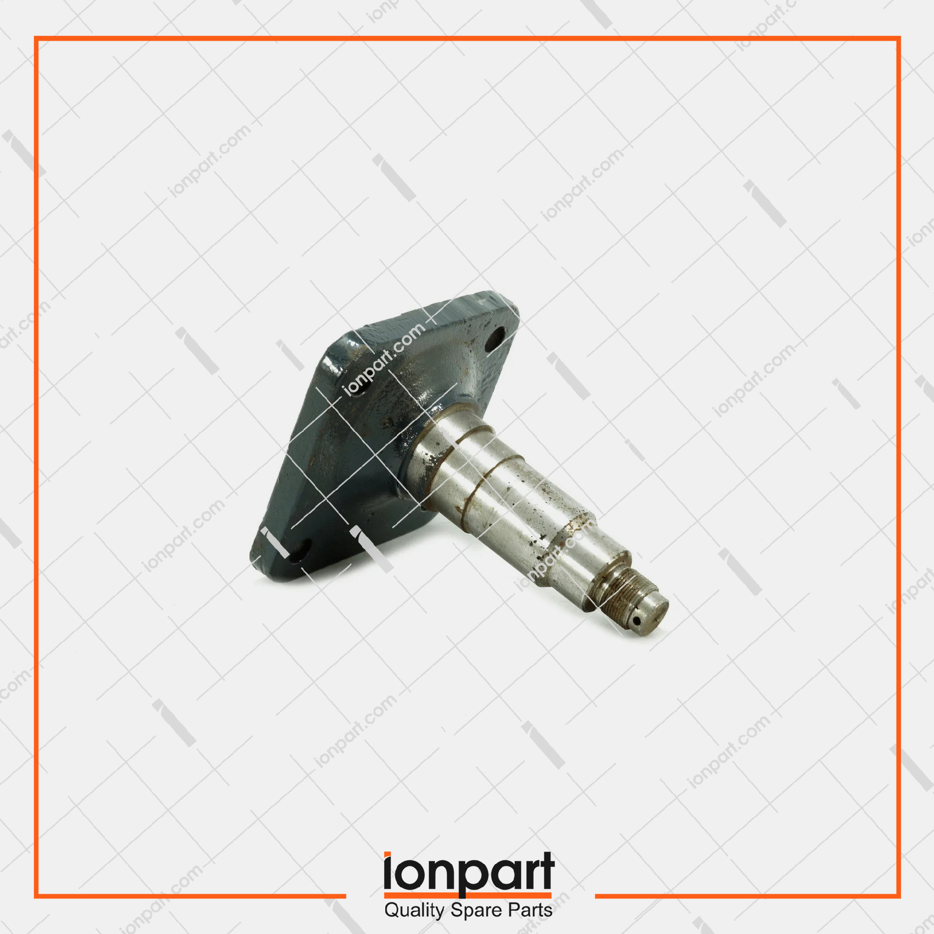 Left Wheel Spindle Compatible With Gallignani Hay Baler 25.01.281