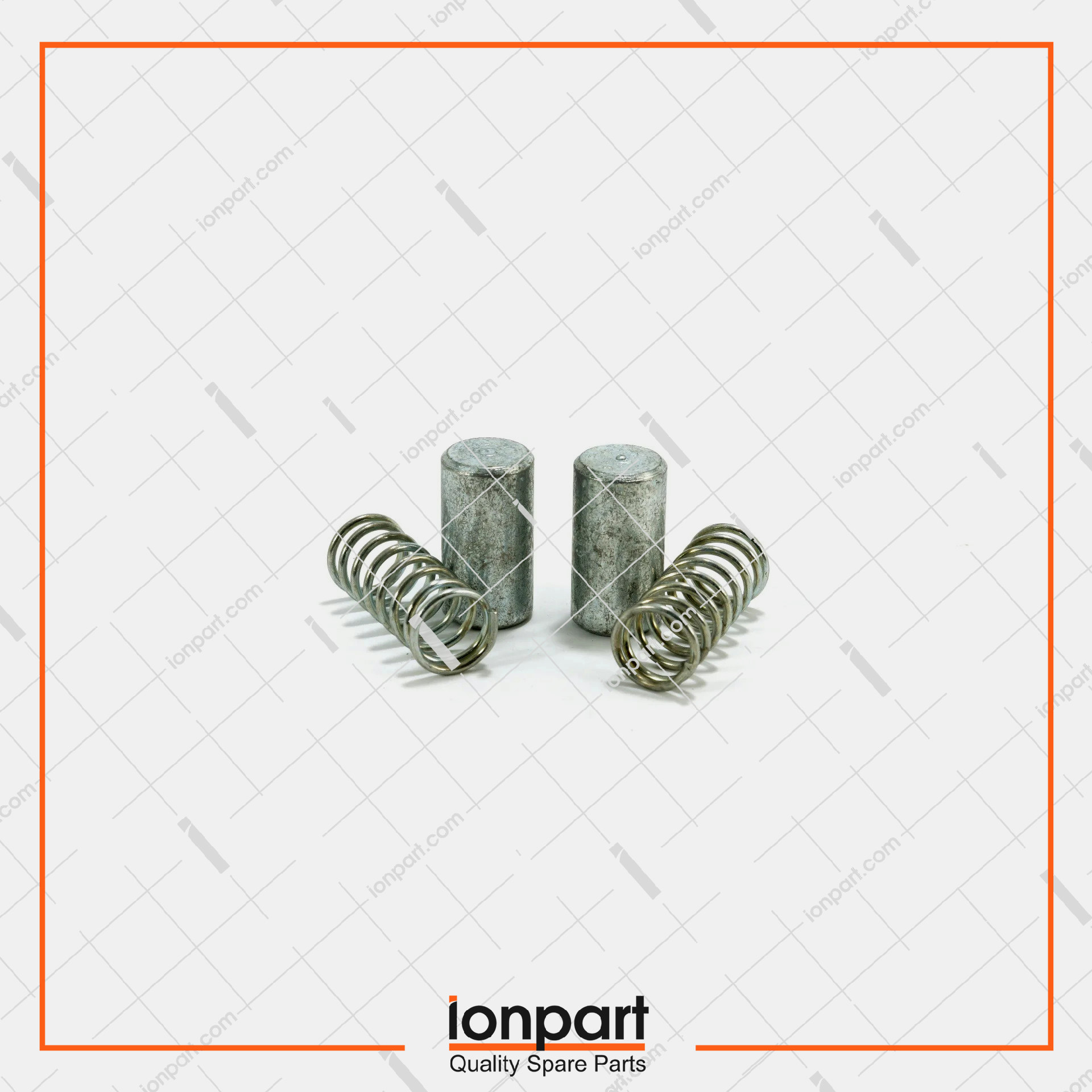 Pickup Piston and Spring Compatible With Gallignani Hay Baler 05.05.028 + 88.76.102