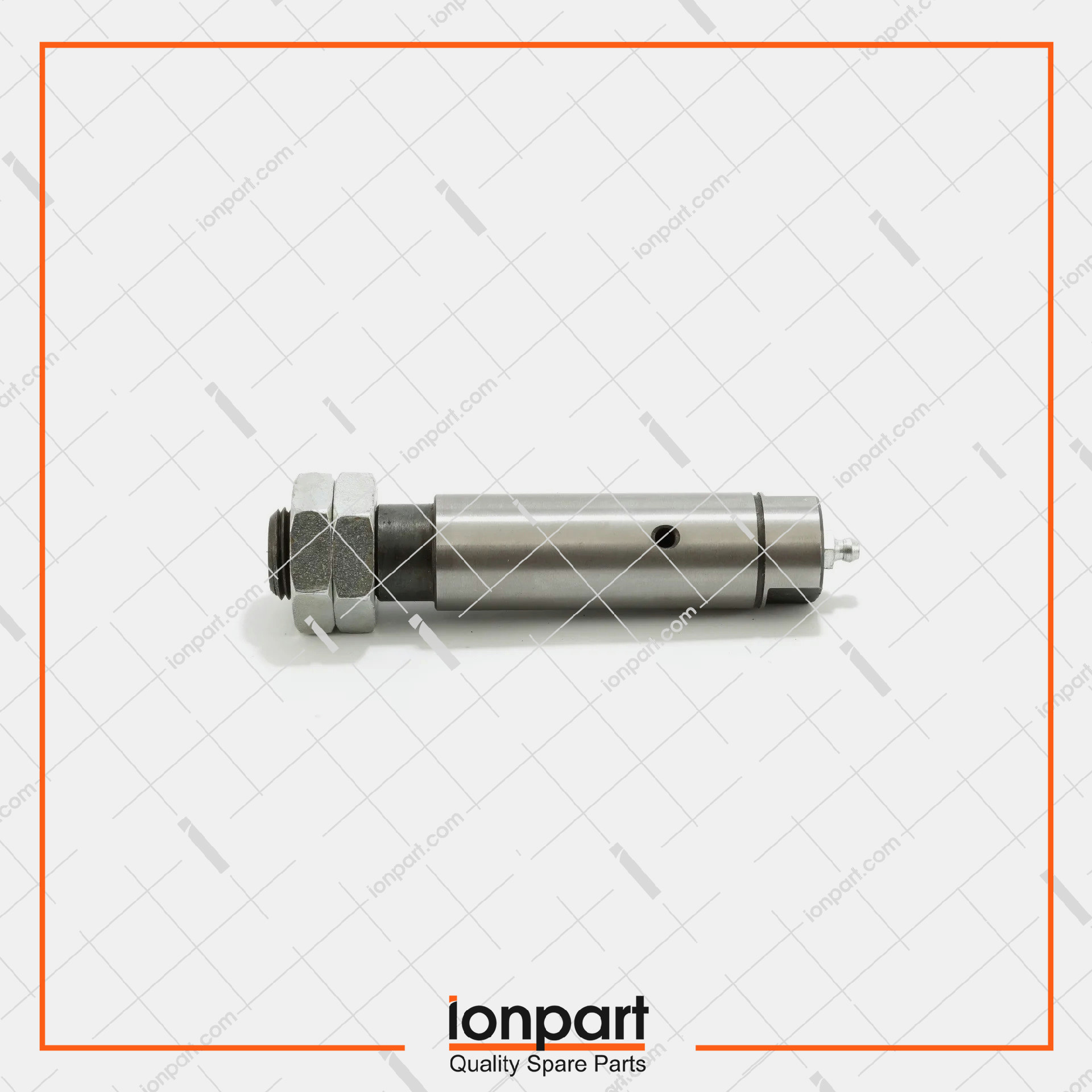 Knotter Right Support Pin and Nut Compatible With Gallignani Hay Baler 06.02.033 + 88.51.085