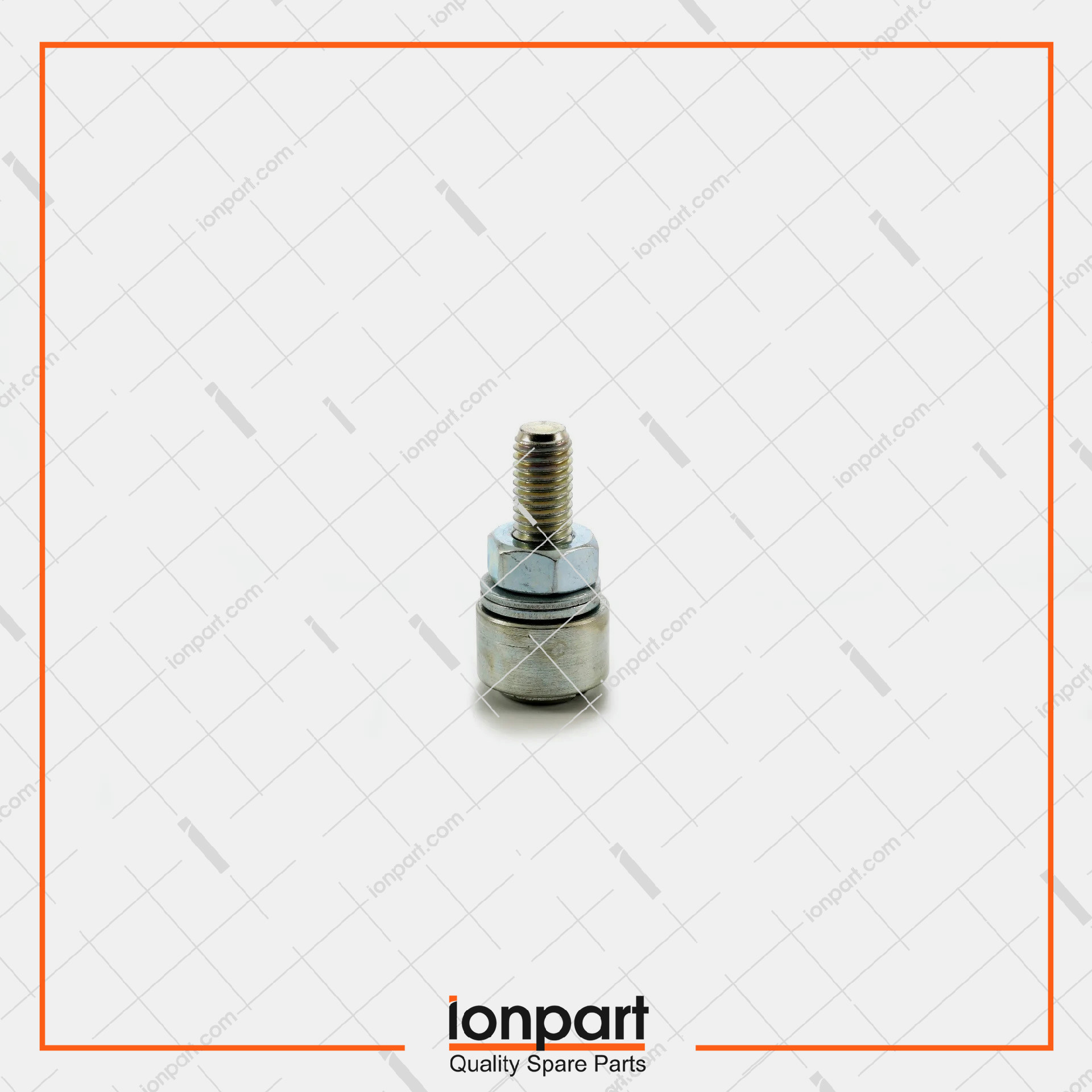 Knotter Right Support Roller, Bushing and Screw Compatible With Gallignani Hay Baler 05.16.030 + 88.50.531 + 88.80.101