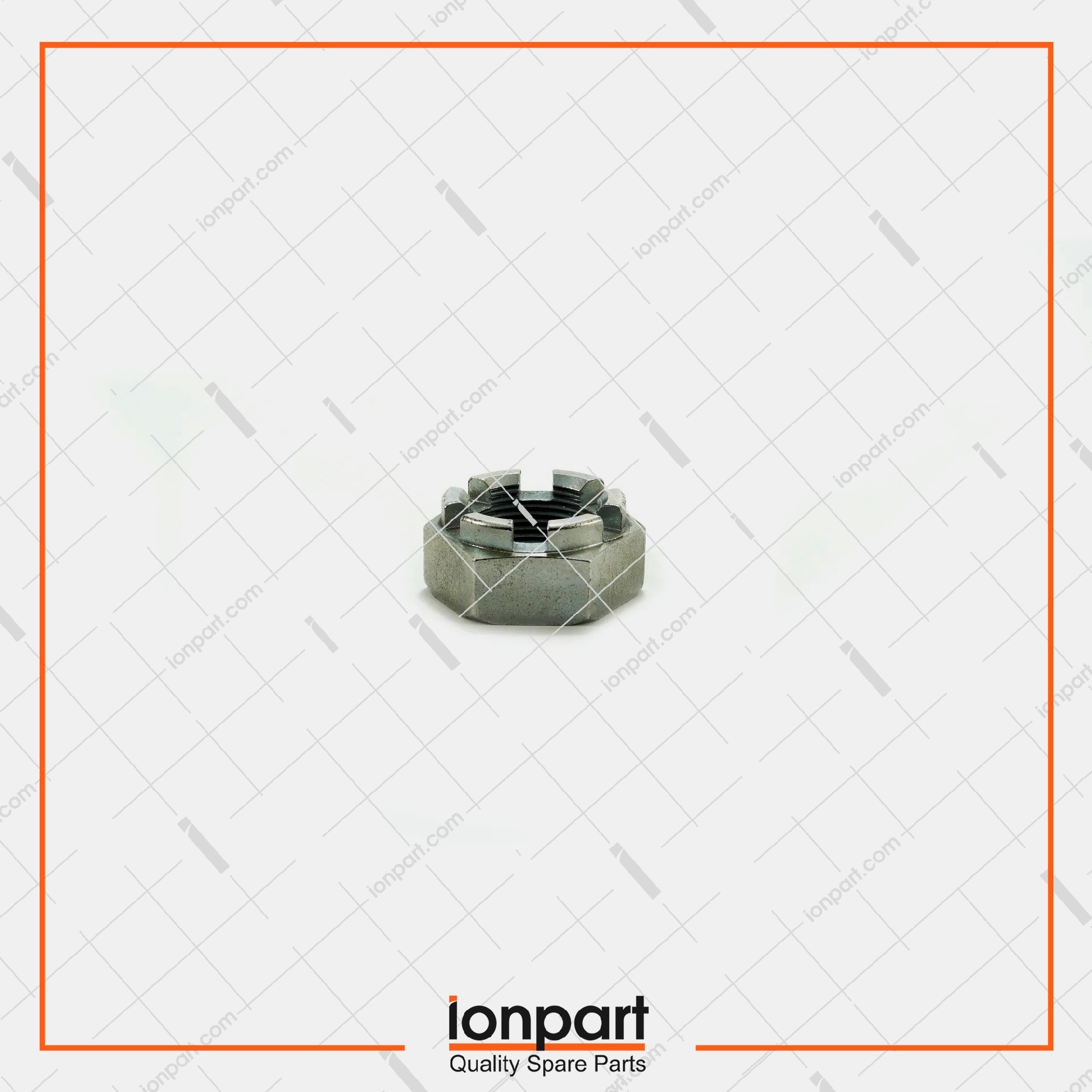 Left Wheel Nut Compatible With Gallignani Hay Baler 88.51.090