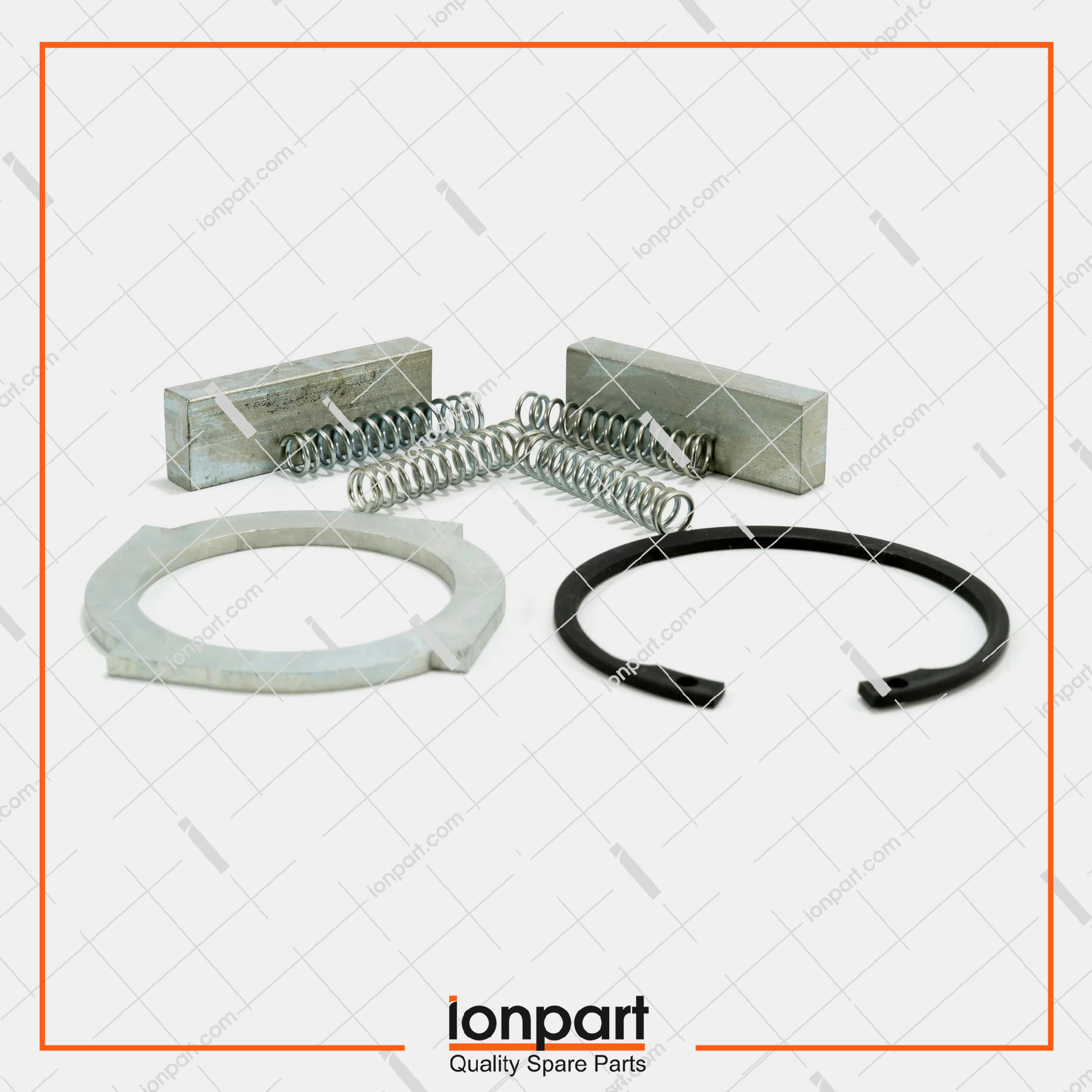 Clutch Repair Kit (Bondioli Style) Compatible With Gallignani Hay Baler 15.15.106 + 88.76.182 + 00.61.163 + 15.15.007