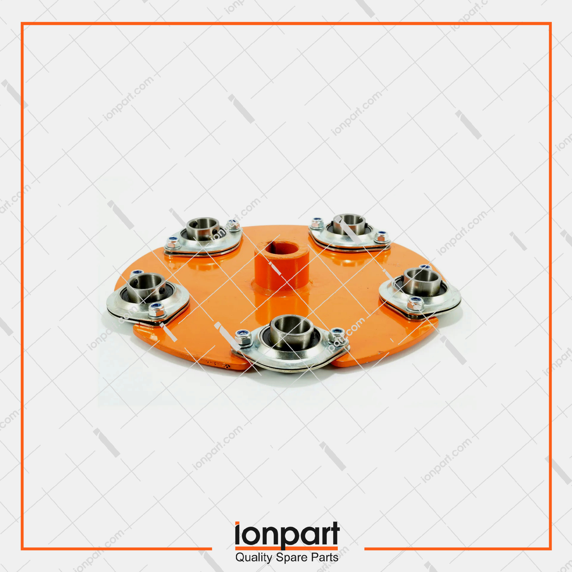 Pick-Up Complete Flange (Bearing Model) Compatible With Gallignani Hay Baler