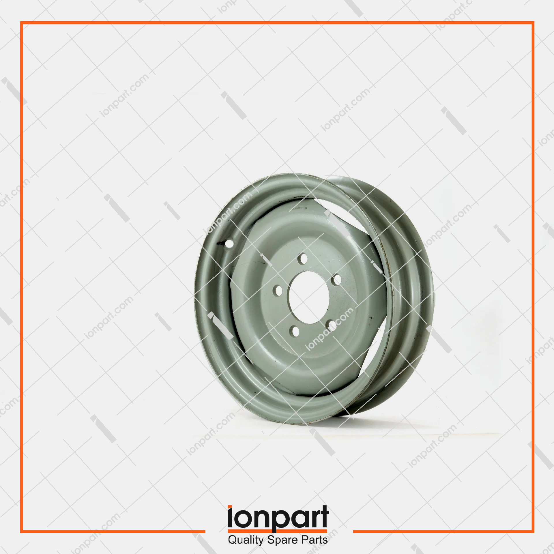Right Wheel Rim (After 2002) Compatible With Gallignani Hay Baler 88.75.358
