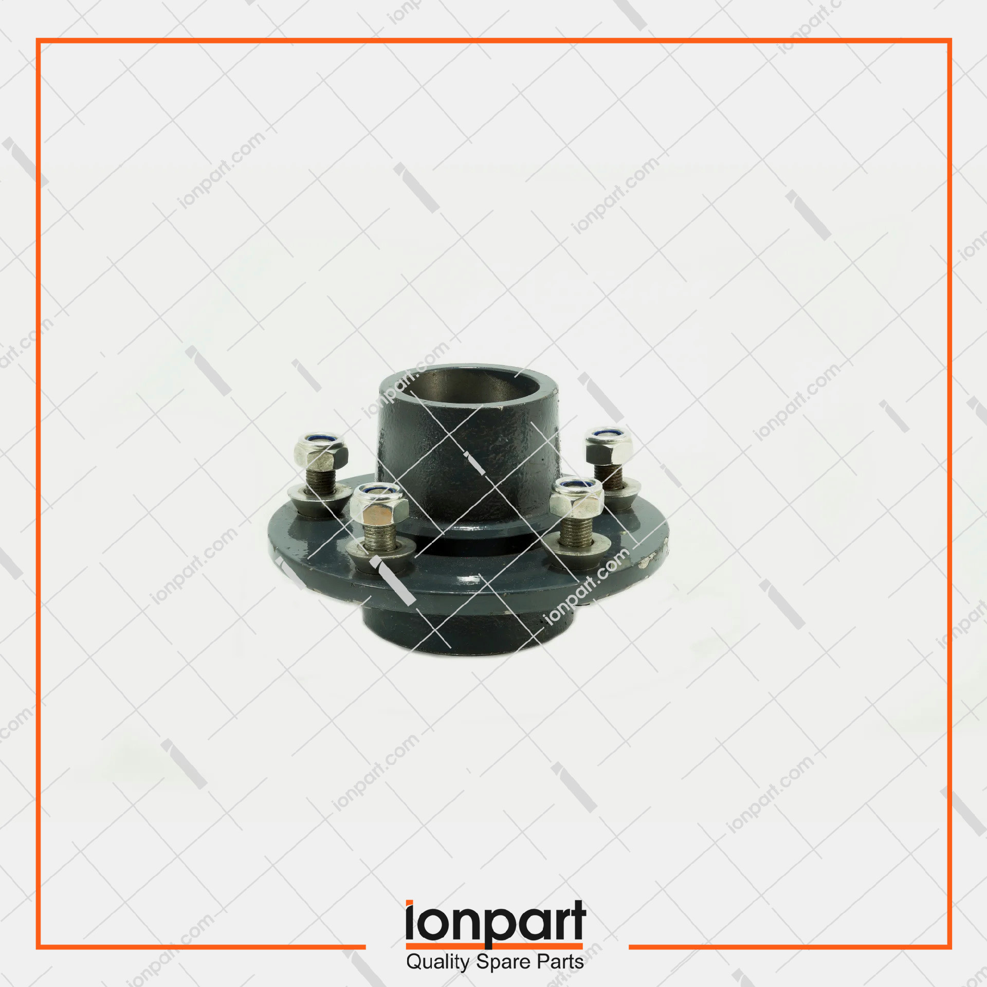 Right Wheel Hub (Before 2002) Compatible With Gallignani Hay Baler (Hole Axis Diameter 145mm) 06.01.280