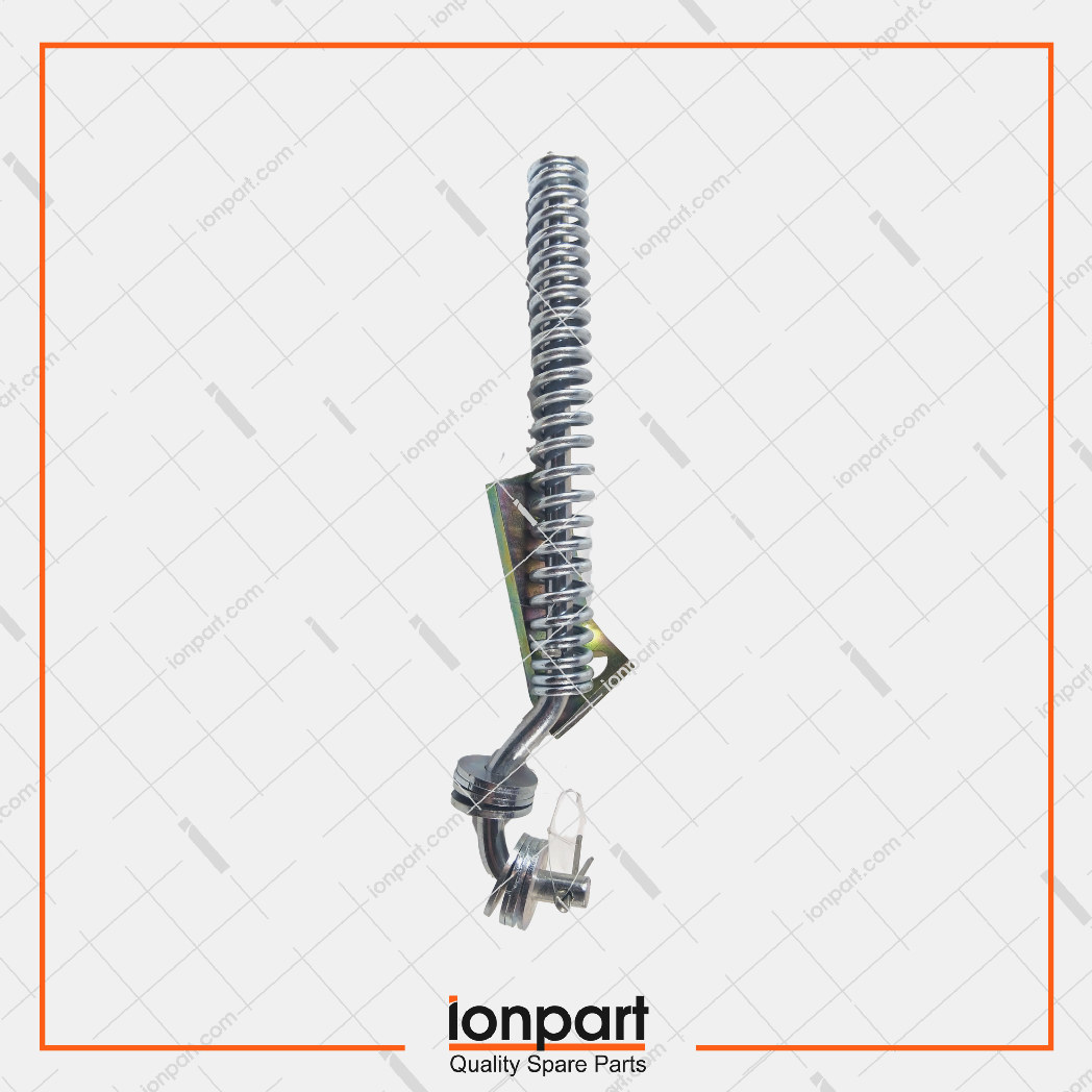 Rear Protection Rod, Spring and Bracket Compatible With Gallignani Hay Baler 24.17.092 + 88.76.113 + 06.17.080