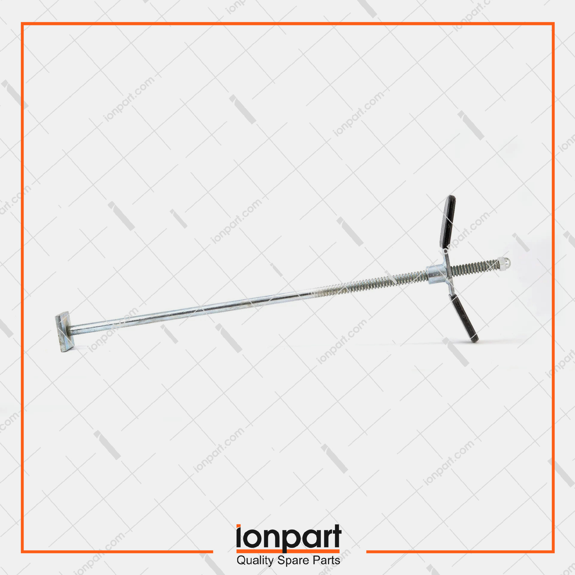 Tie Rod And Adjuster Ass'y (M18 Thick Thread)Compatible With Gallignani Hay Baler 05.01.036 + 12.01.050 + 88.51.195