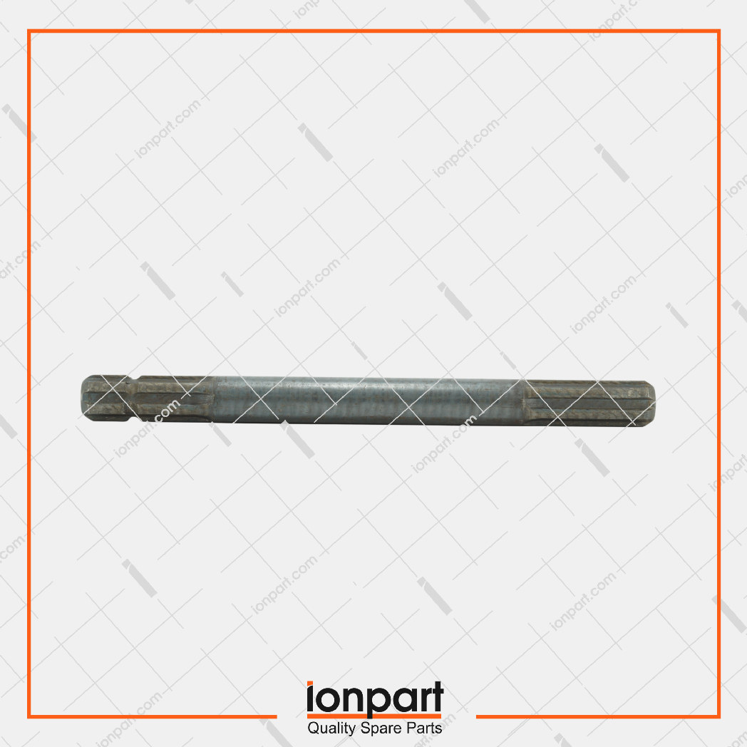 Fork Grooved Shaft (6 Spline) Compatible With Gallignani Hay Baler 06.15.181