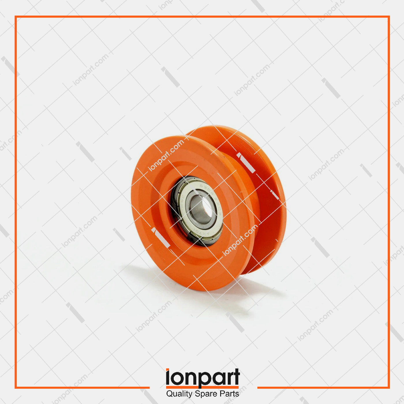 Pickup Transmission Plastic Pulley with Bearing Compatible With Gallignani Hay Baler