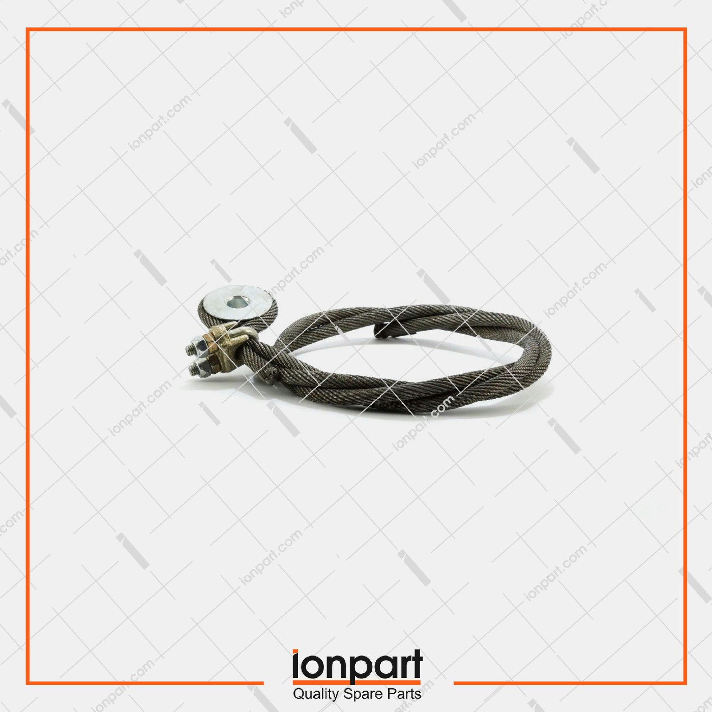 Lifting Jack Cable Compatible With Gallignani Hay Baler 88.57.035 - 88.57.026