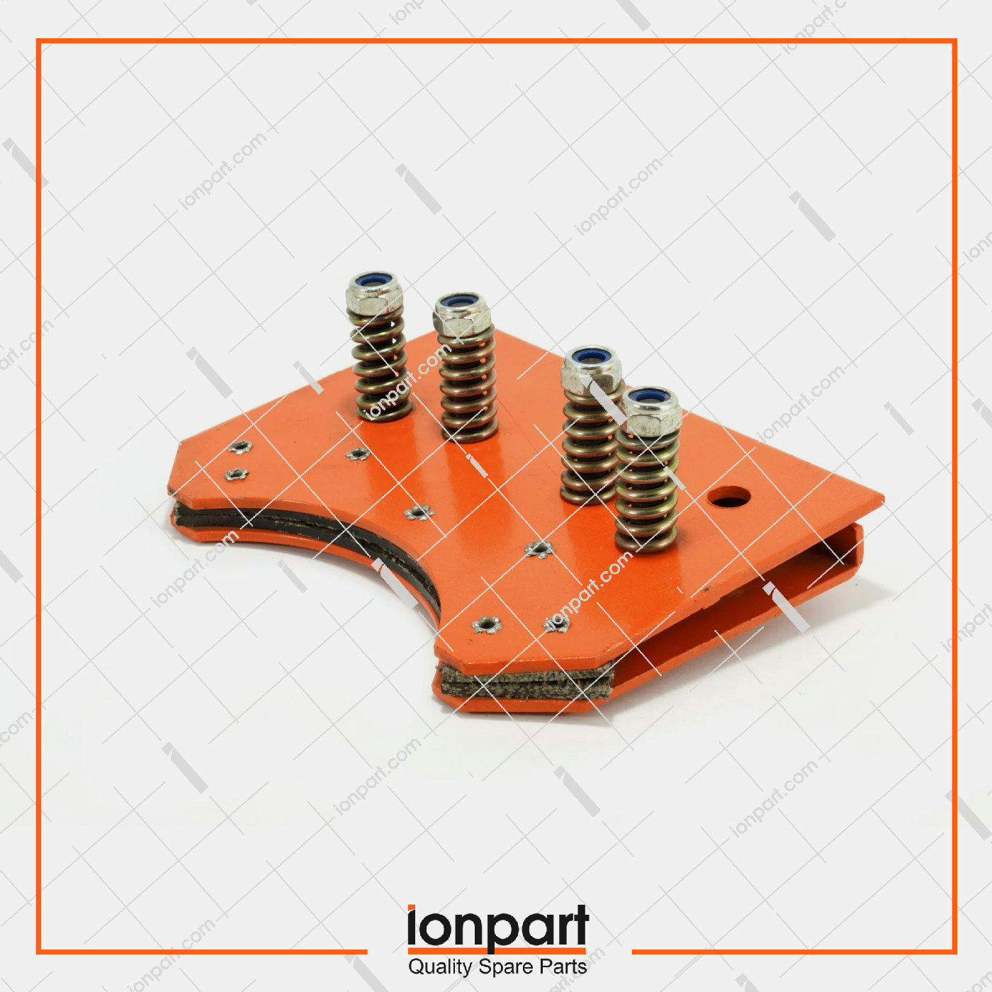 Needles Support Plate and Seal Complate Compatible With Gallignani Hay Baler 09.44.009 + 09.44.010 + 88.76.112