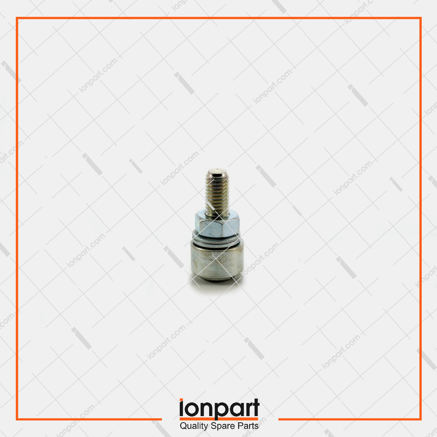 Knotter Right Support Roller, Bushing and Screw Compatible With Gallignani Hay Baler 05.16.030 + 88.50.531 + 88.80.101