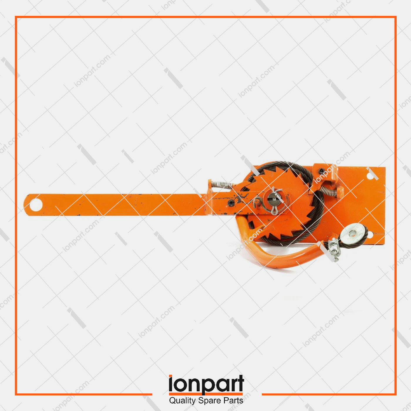 Lifting Jack Complete Compatible With Gallignani Hay Baler 06.44.154 - 06.44.156