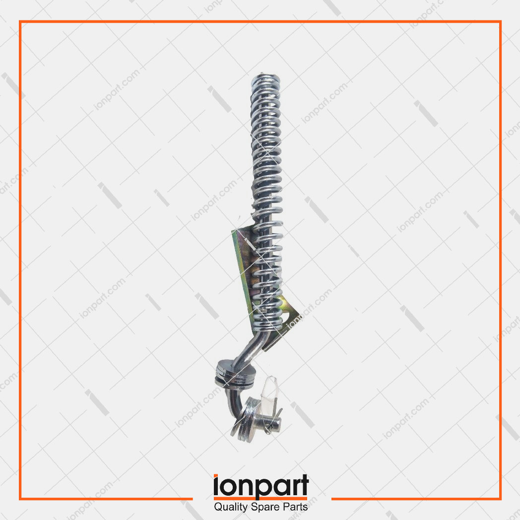 Rear Protection Rod, Spring and Bracket Compatible With Gallignani Hay Baler 24.17.092 + 88.76.113 + 06.17.080
