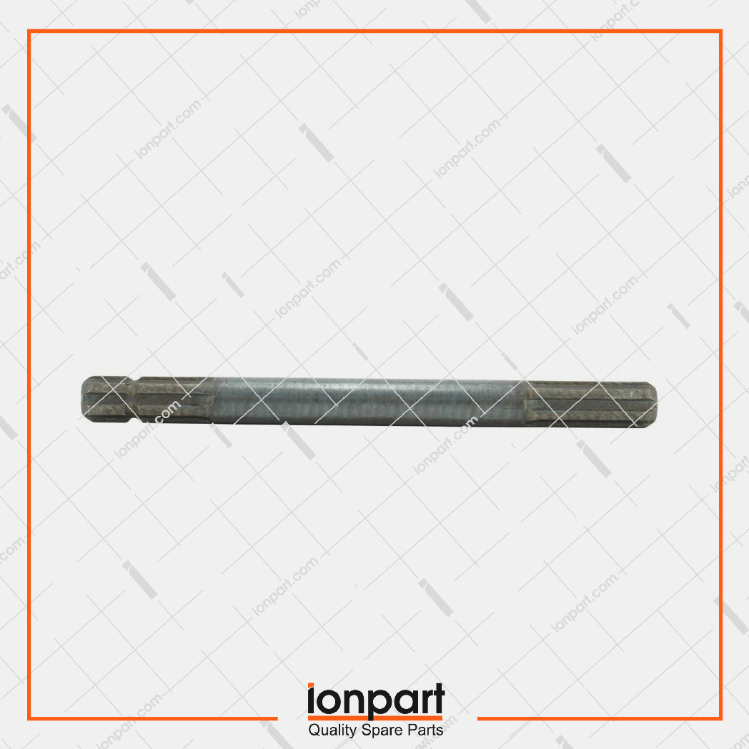 Fork Grooved Shaft (6 Spline) Compatible With Gallignani Hay Baler 06.15.181