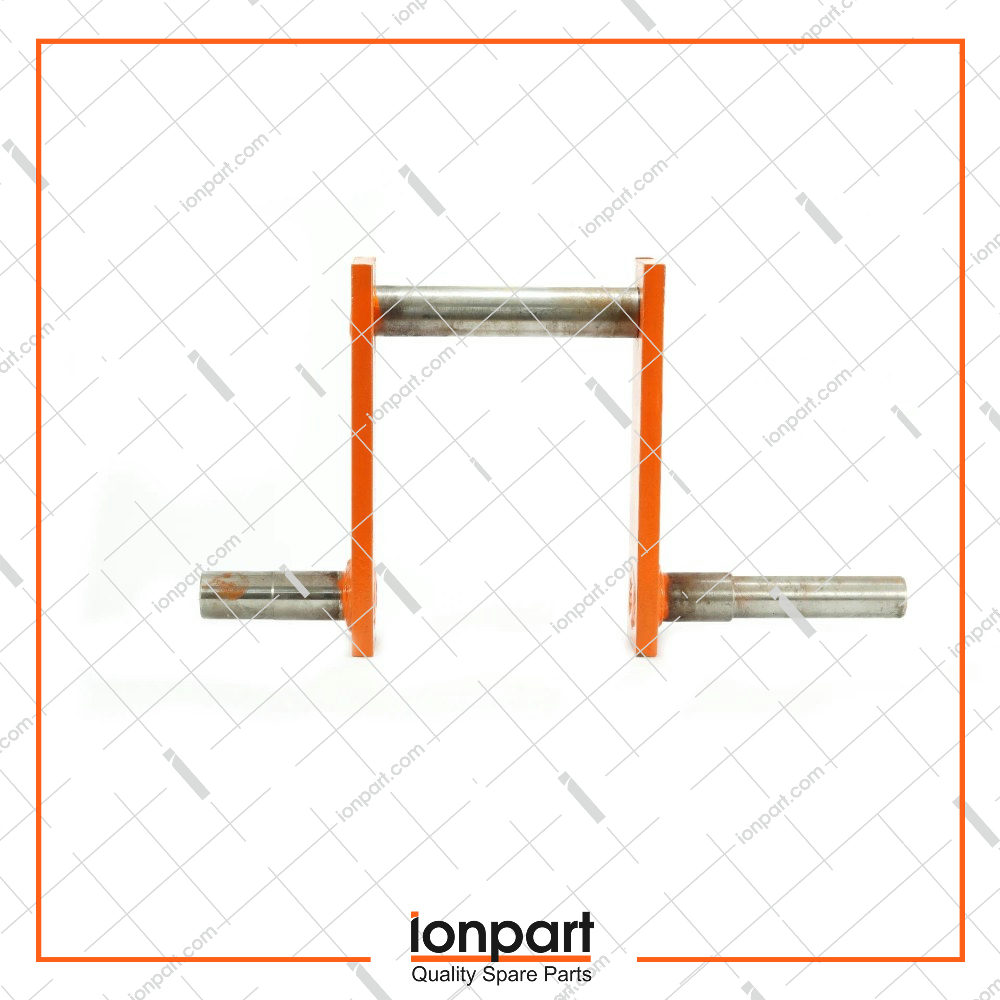 Left Fork Crankshaft Shaft Compatible With Gallignani Hay Baler 06.08.025
