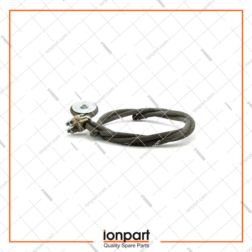 Lifting Jack Cable Compatible With Gallignani Hay Baler 88.57.035 - 88.57.026