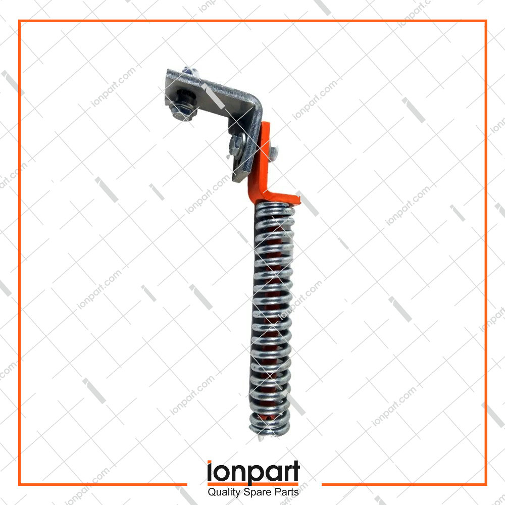 Support, Guard and Spring Compatible With Gallignani Hay Baler 24.17.058 + 24.17.059 + 88.76.605