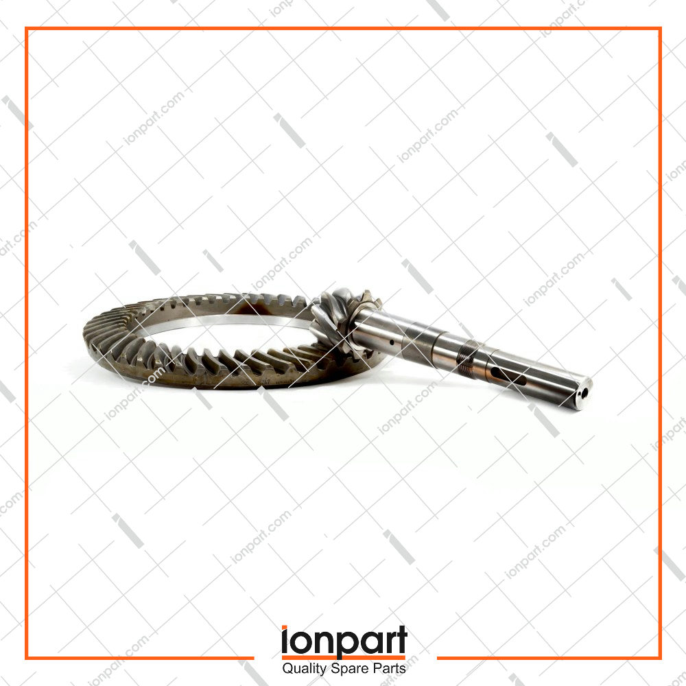 Reduction Gear  Pinion-Crown  (8 x 47) Compatible With Gallignani Hay Baler 16.04.003