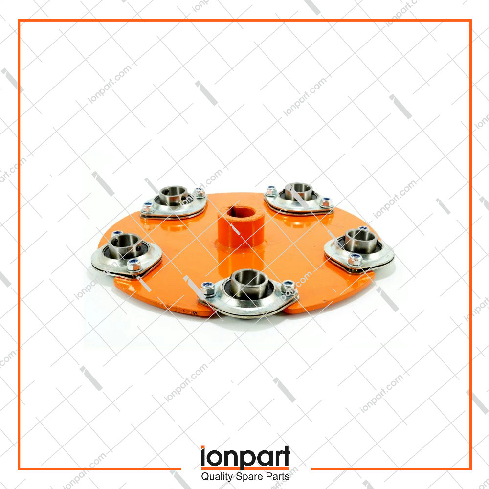 Pick-Up Complete Flange (Bearing Model) Compatible With Gallignani Hay Baler