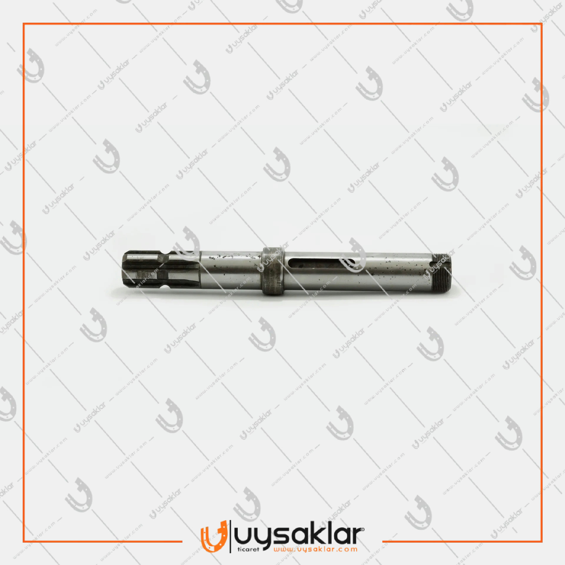 Balya Makinası Volant Kasnak Mili