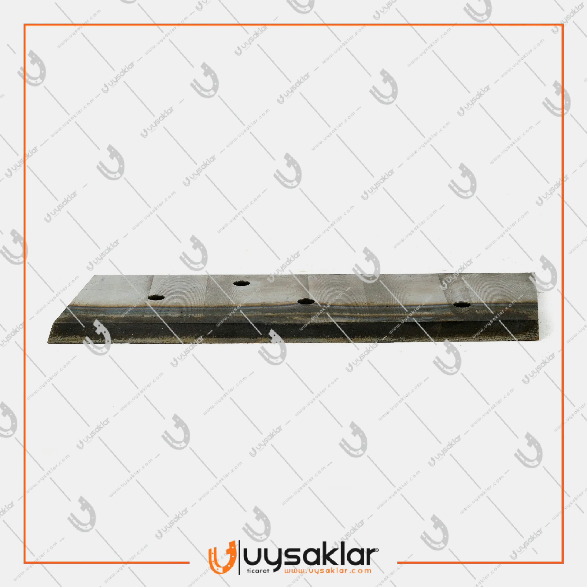 Balya Makinası Piston Bıçağı (4 Delik - Sabit)