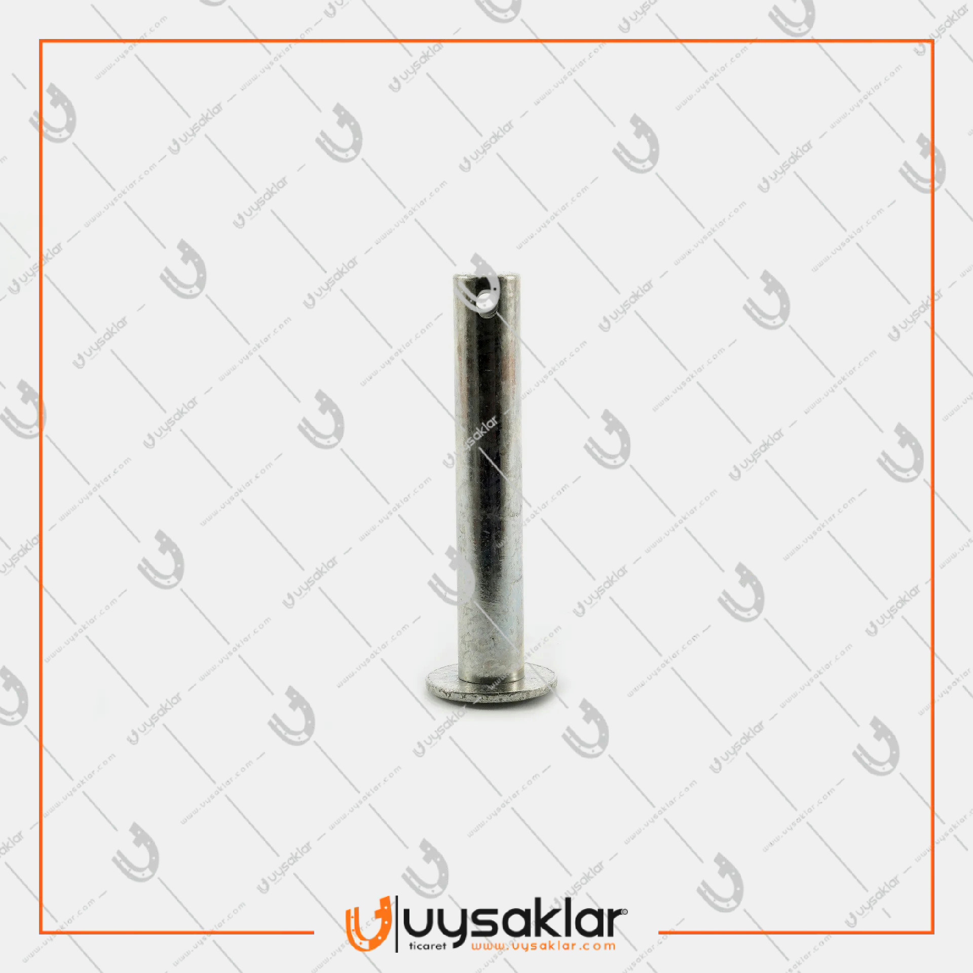 Balya Makinası Pikap Zincir Dişli Pimi (Delikli)