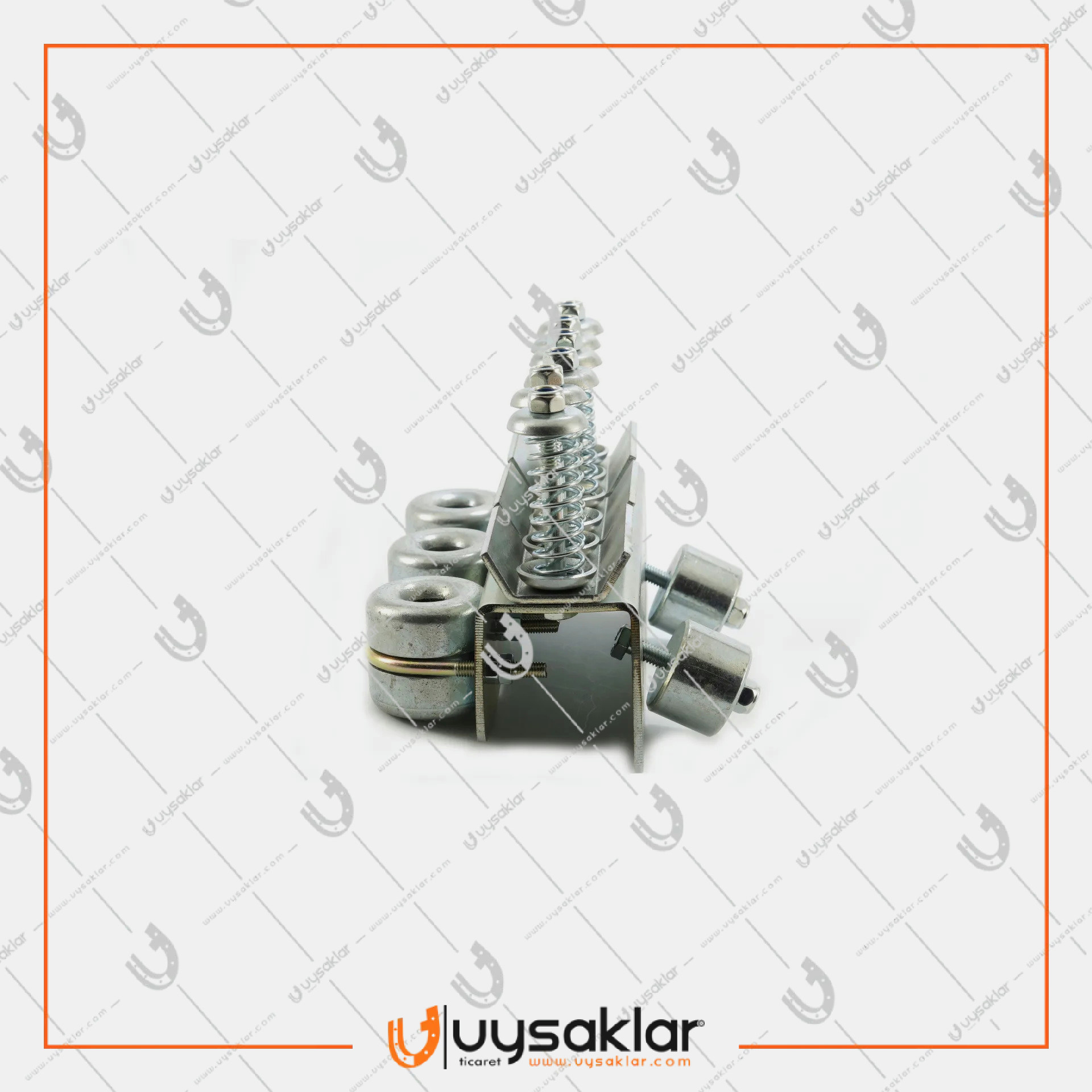 Balya Makinası 6 Yaylı İp Gerdirme Baskı Sac Takımı Fincanlı Komple