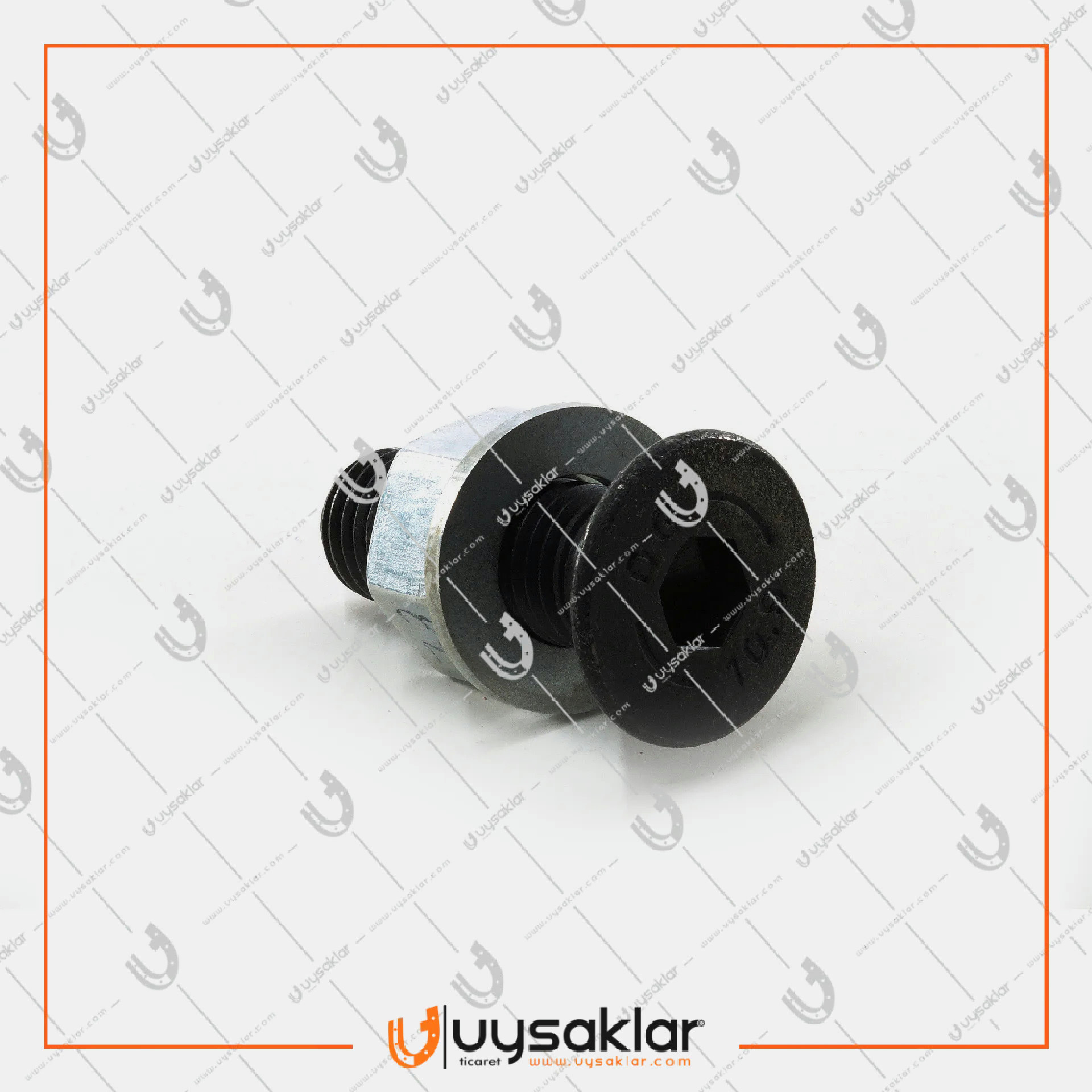 Balya Makinası Piston Bıçak Civatası (5190 - Uzun,Somunlu)