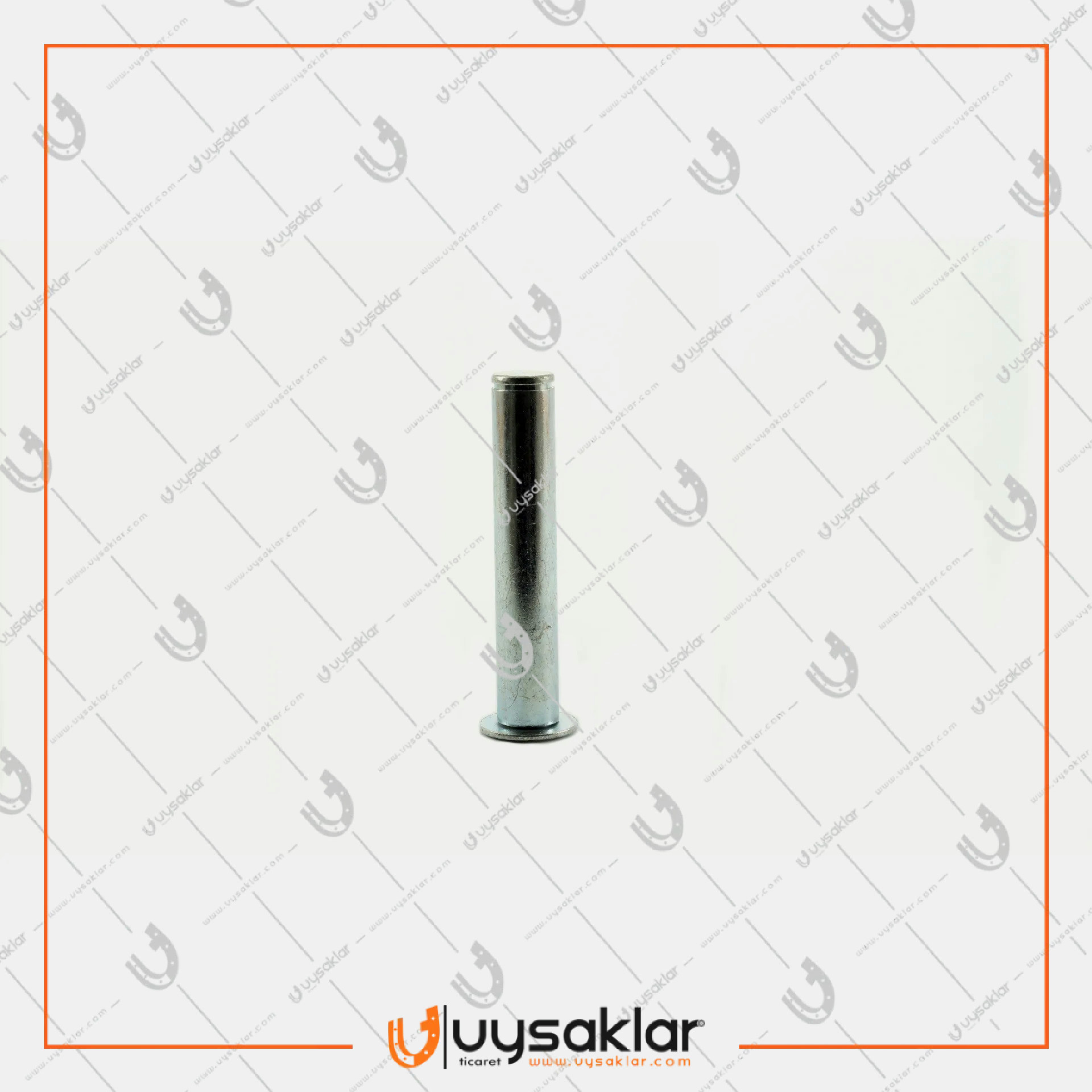 Balya Makinası Pikap Zincir Dişli Pimi (Segmanlı)