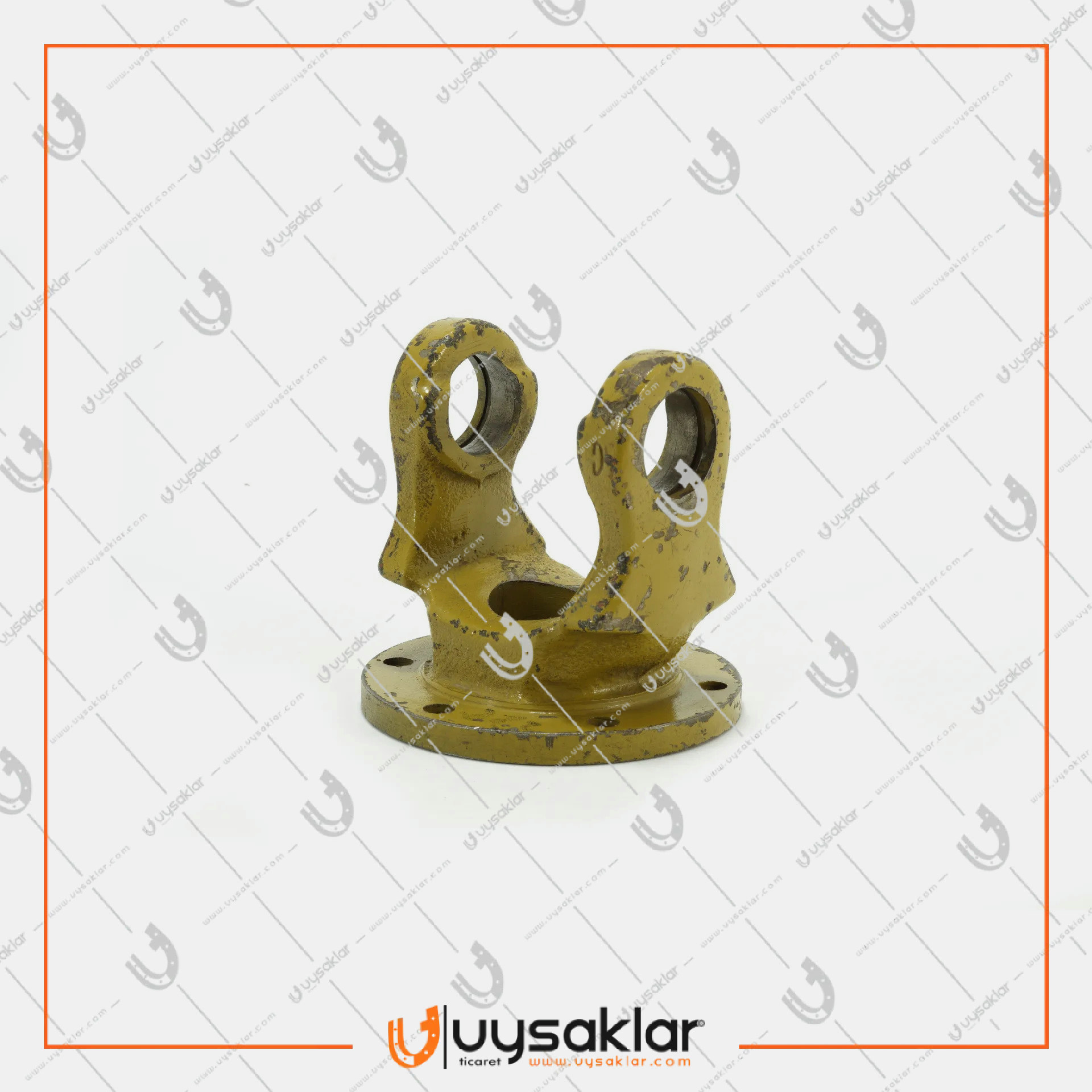 Balya Makinası Haşbay Şaftı Flanşlı Çatal
