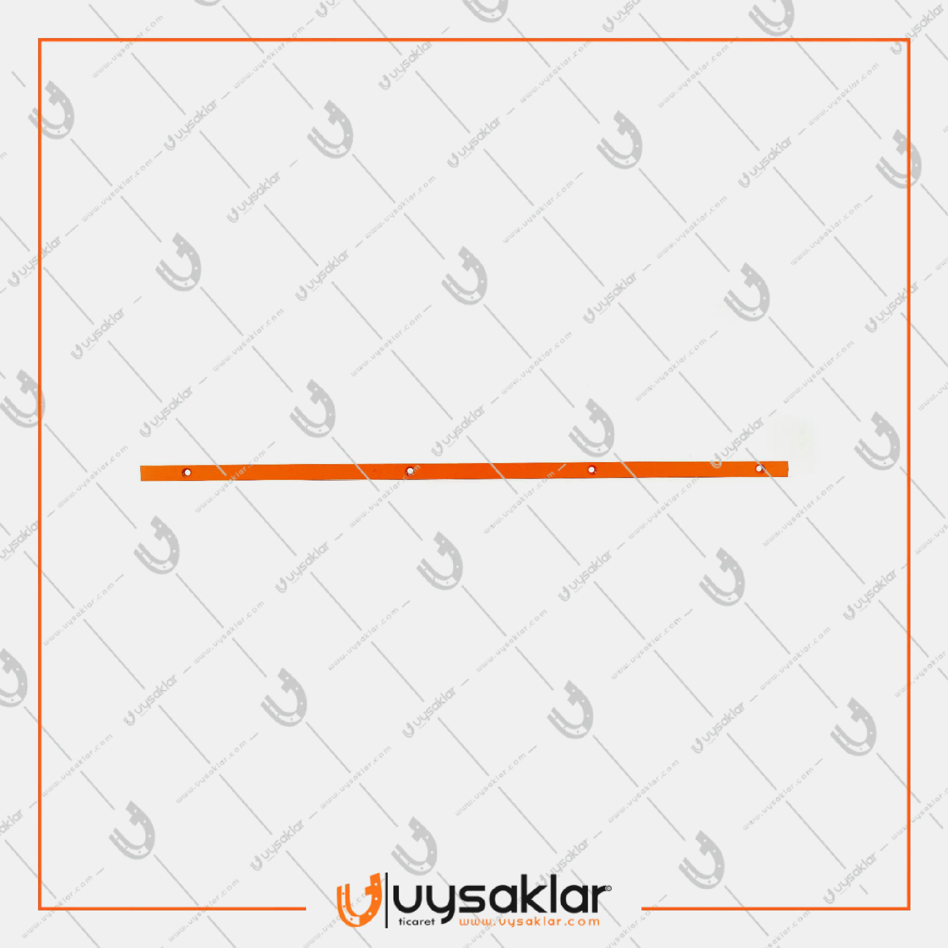 Balya Makinası Piston Dar Lama Uzun (4 Delik) 25 x 7 x 1035 mm