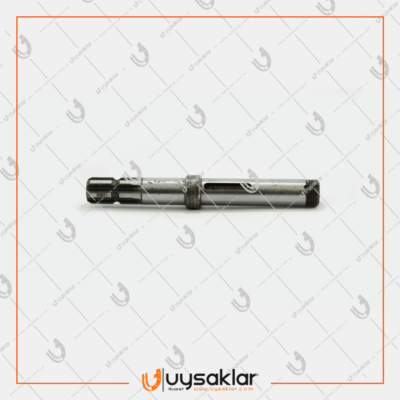 Balya Makinası Volant Kasnak Mili