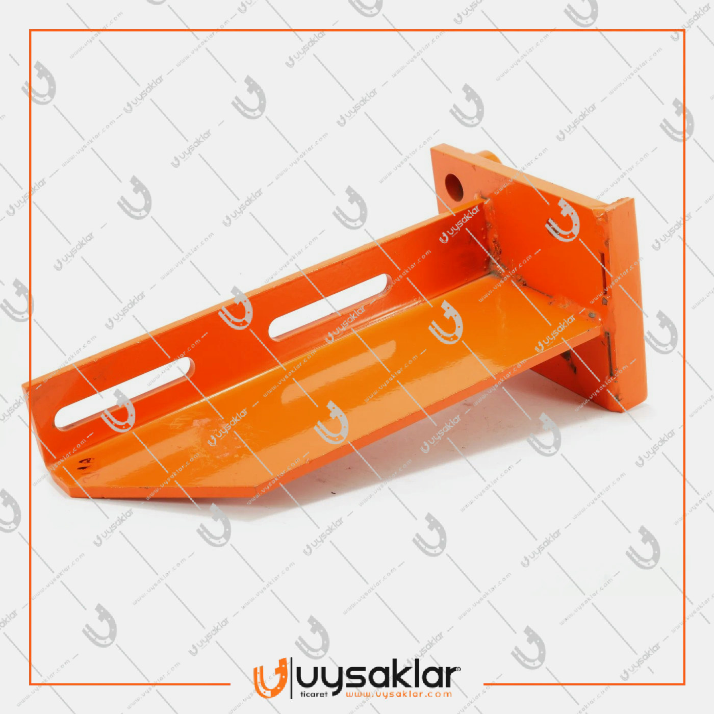 Balya Makinası Haşbay Kazanı Lastik Takoz Bağlantı Ayağı (2 Takozlu)