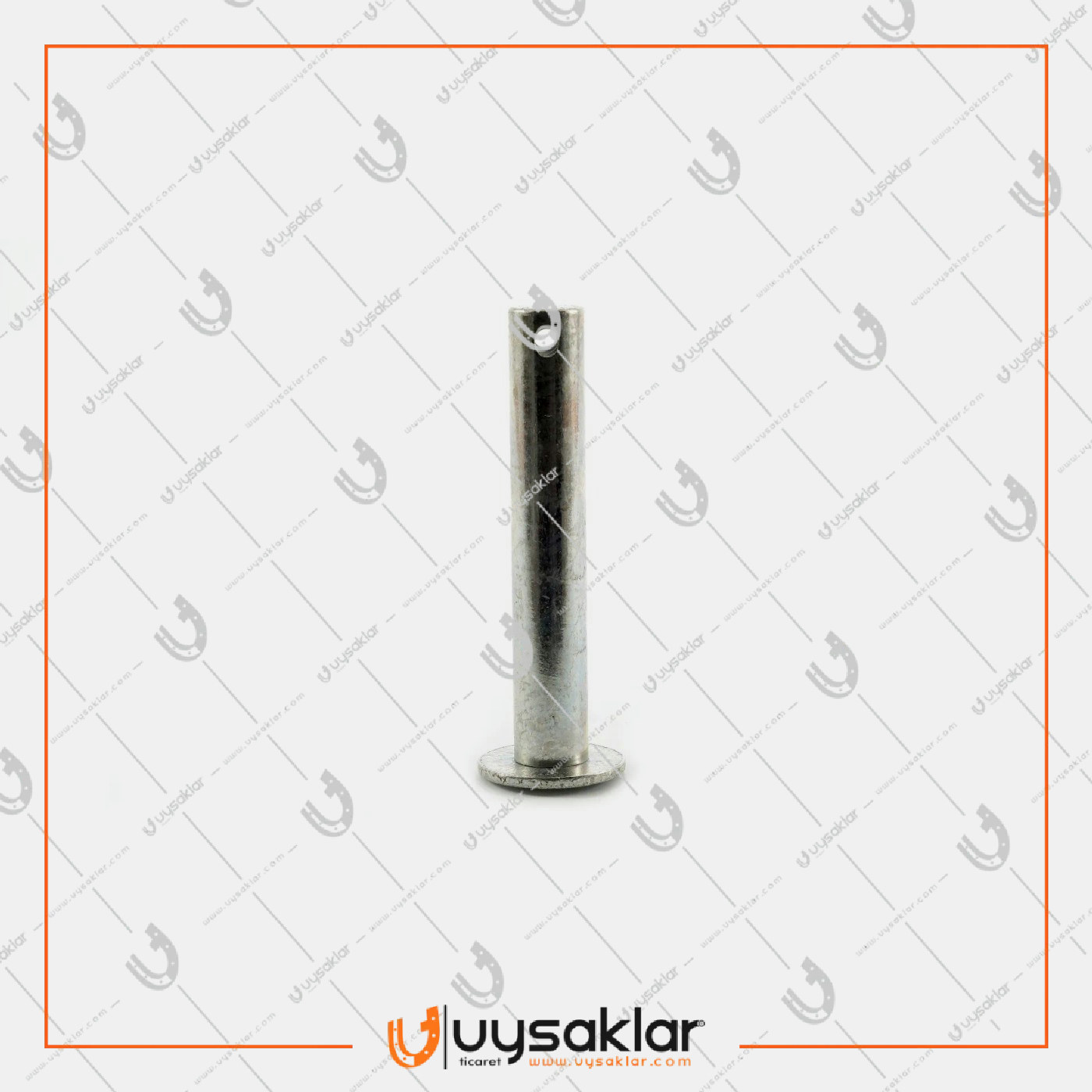 Balya Makinası Pikap Zincir Dişli Pimi (Delikli)