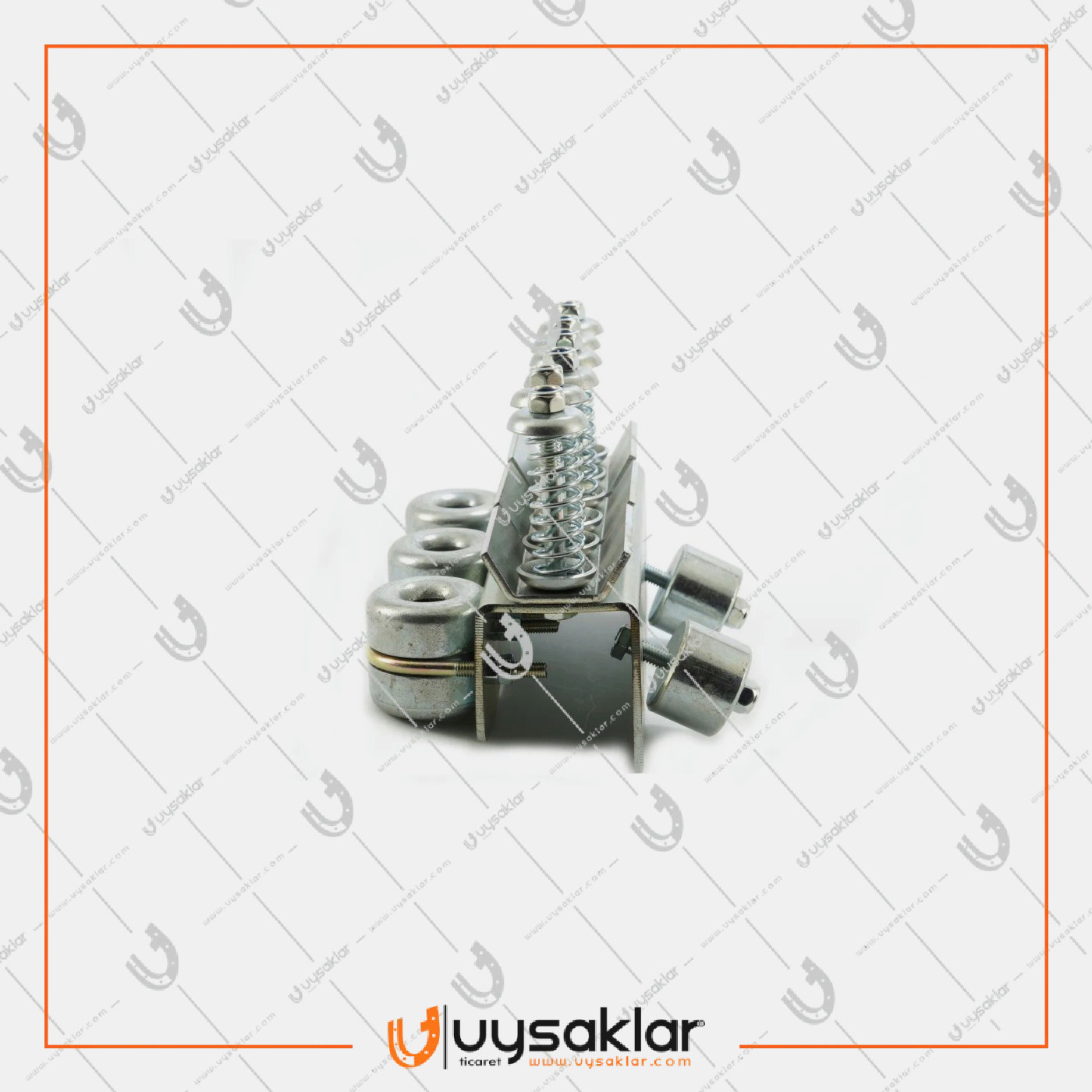 Balya Makinası 6 Yaylı İp Gerdirme Baskı Sac Takımı Fincanlı Komple