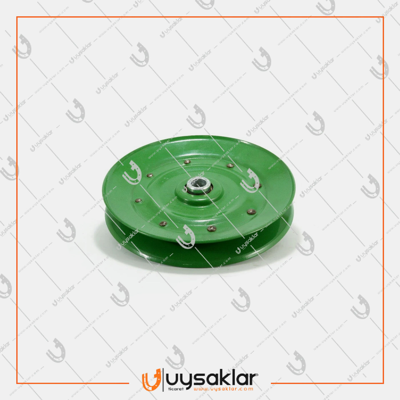 JD Balya Makinası Tabla Helezon Kayış Kasnağı Bilyalı (Ø 200)