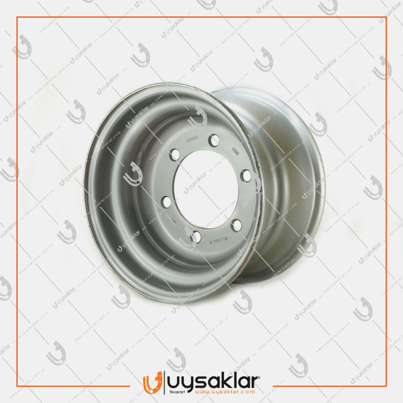 Balya Makinası Büyük Teker Jantı 6 Delik