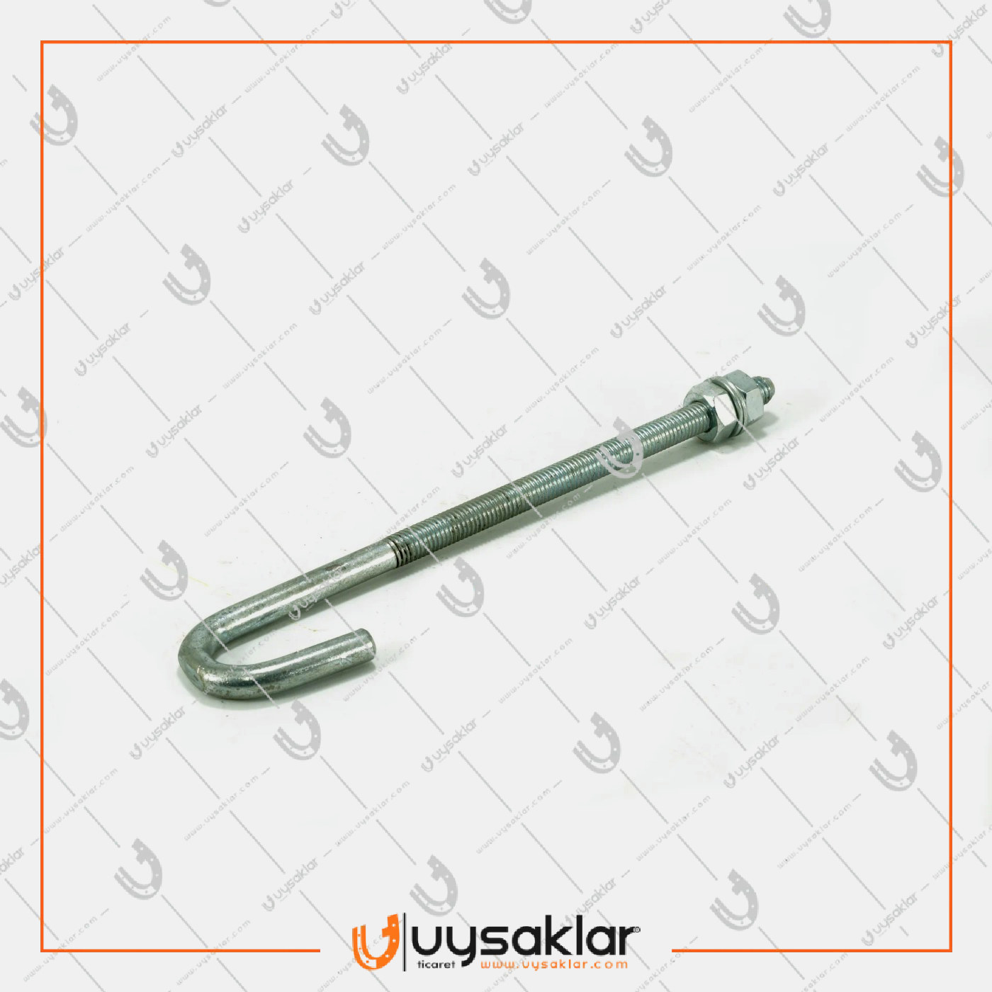 Balya Makinası Pikap Askı Yayı Kıvrık Kanca Civatası