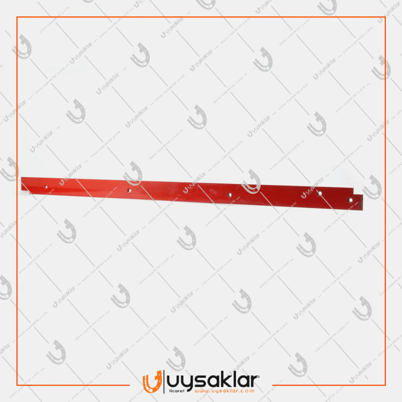 CCR Balya Makinası Piston Düz Lama 1436.5mm (5 Delikli) İki Başı Kertikli