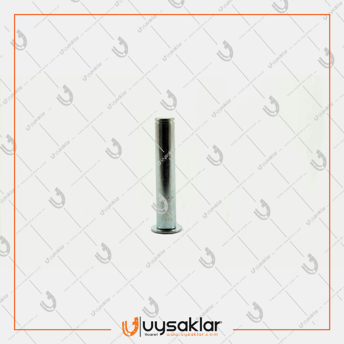 Balya Makinası Pikap Zincir Dişli Pimi (Segmanlı)