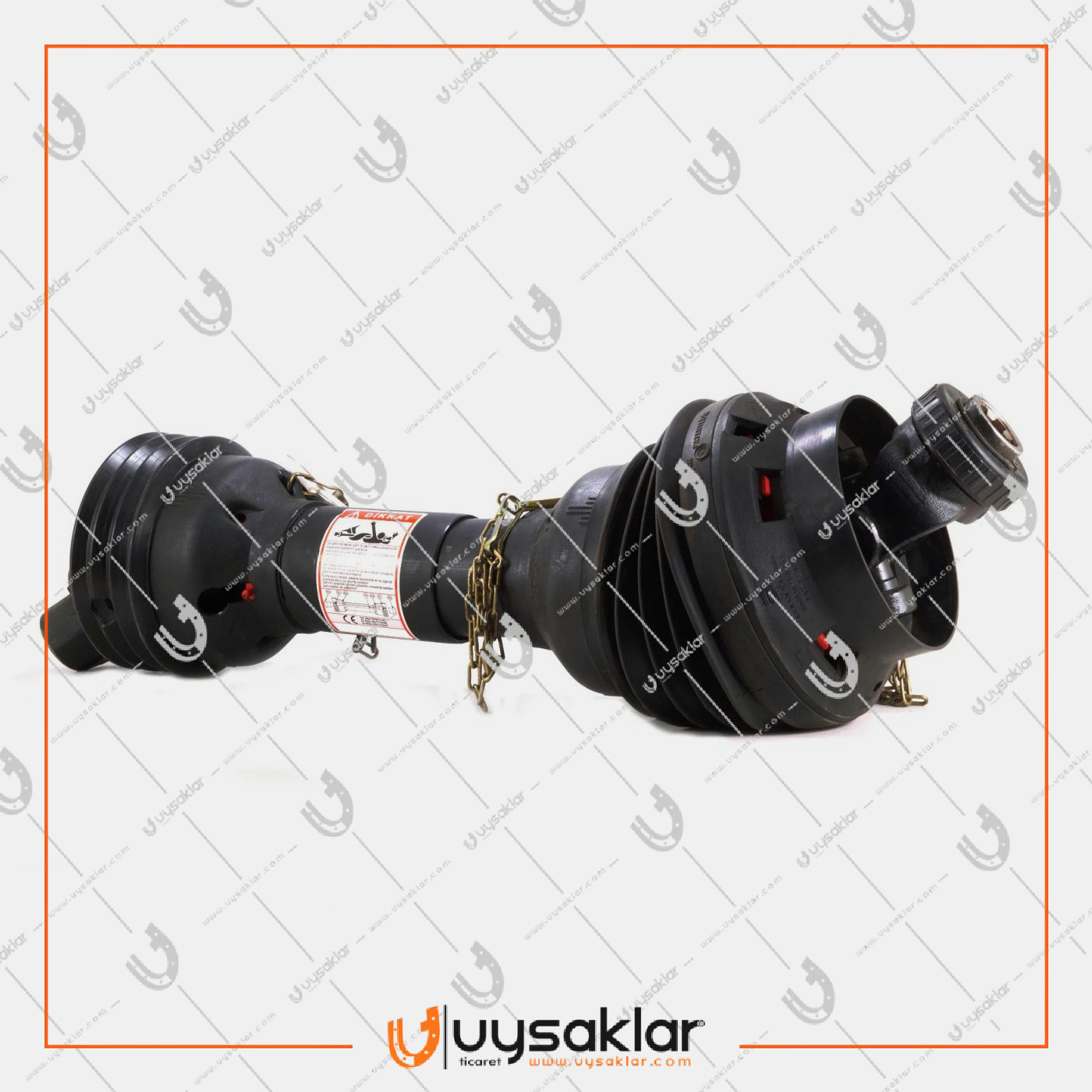 Balya Makinası 30'luk Kısa Sabit Geniş Açılı Şaft AKSAN